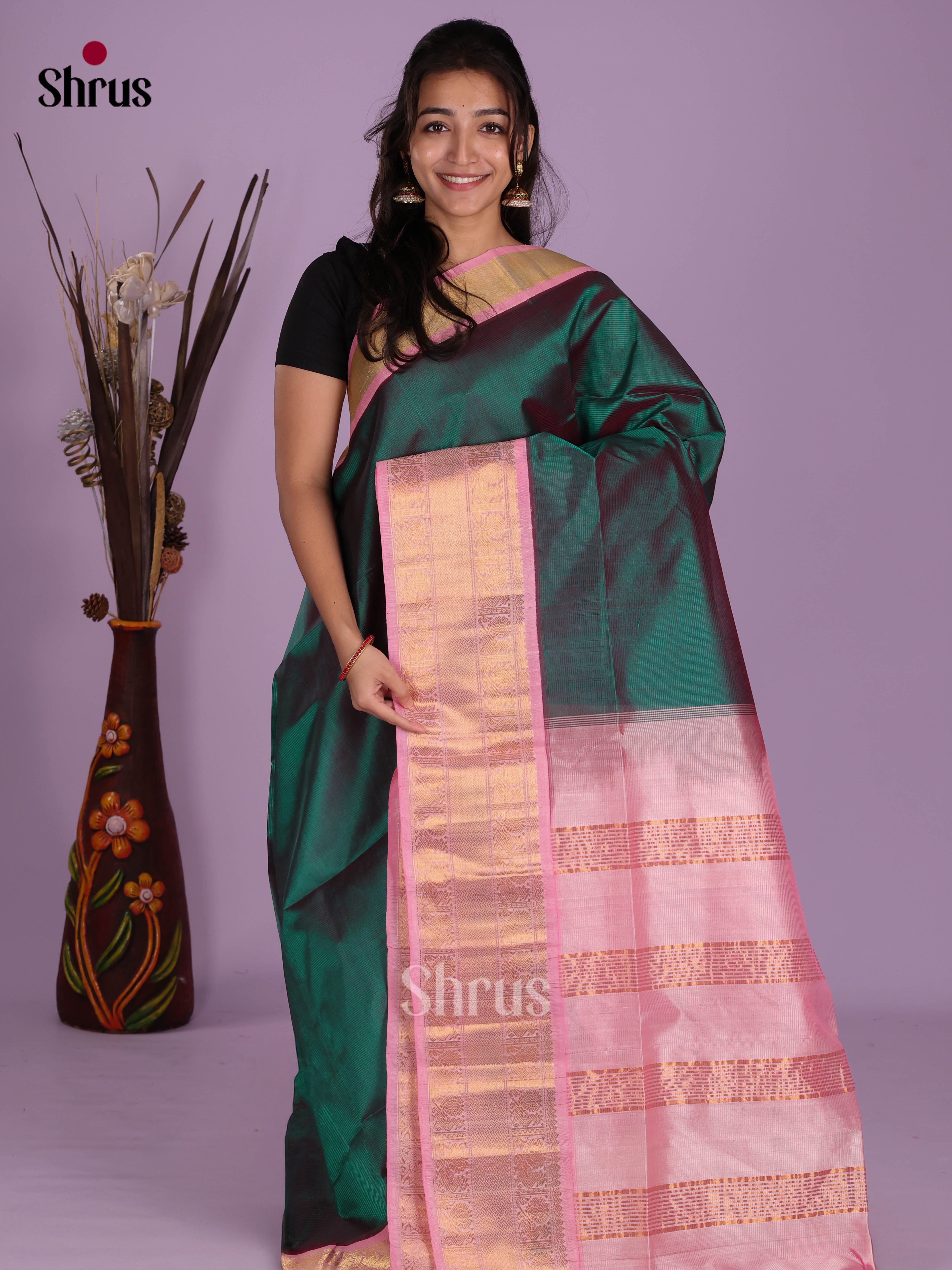 DKS08290 - Silk Cotton Saree