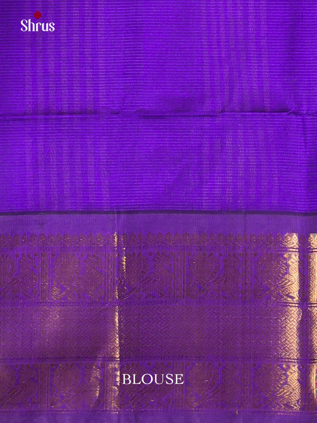 Grey & Blue - Silk Cotton Saree