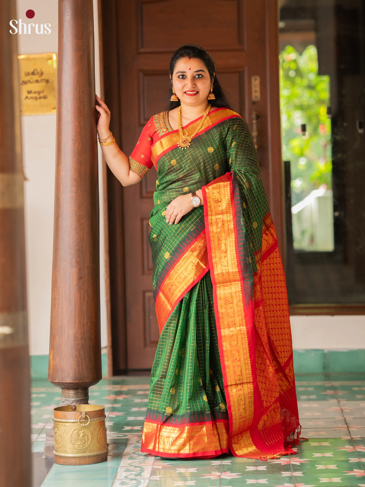 11a DKS08317 - Silk Cotton Saree