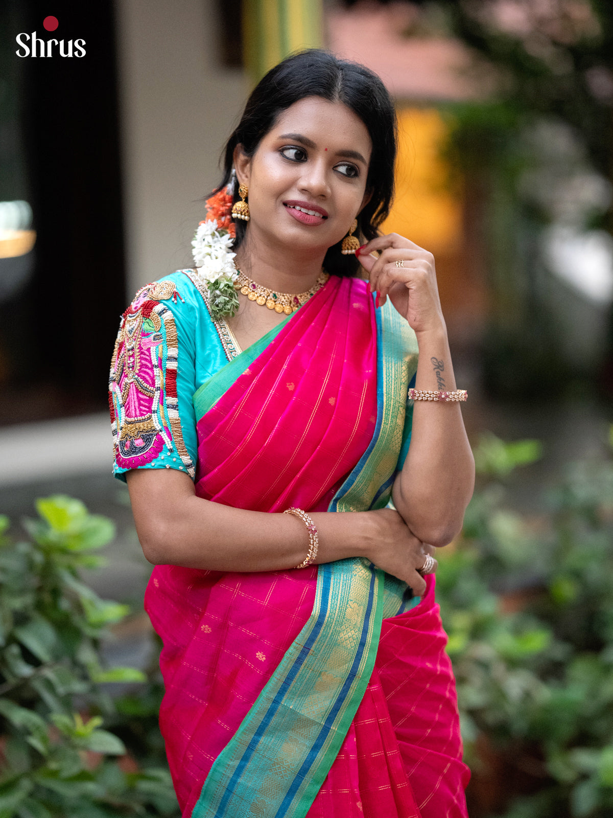 DKS08318 - Silk Cotton Saree