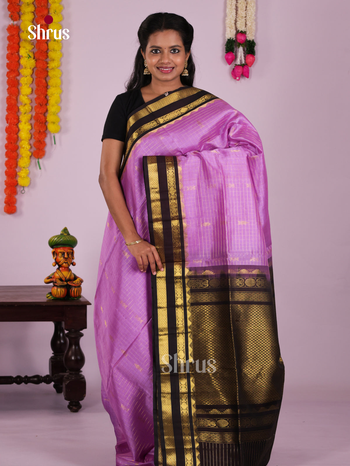 DKS08319 - Silk Cotton Saree