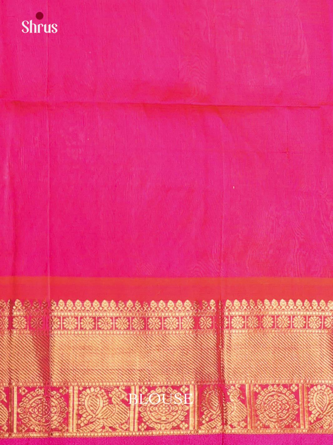 Black & Pink - Silk Cotton Saree
