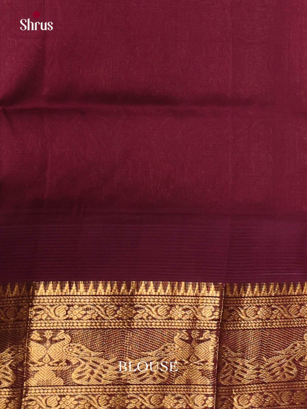 Pista Green & Maroon- Silk Cotton Saree