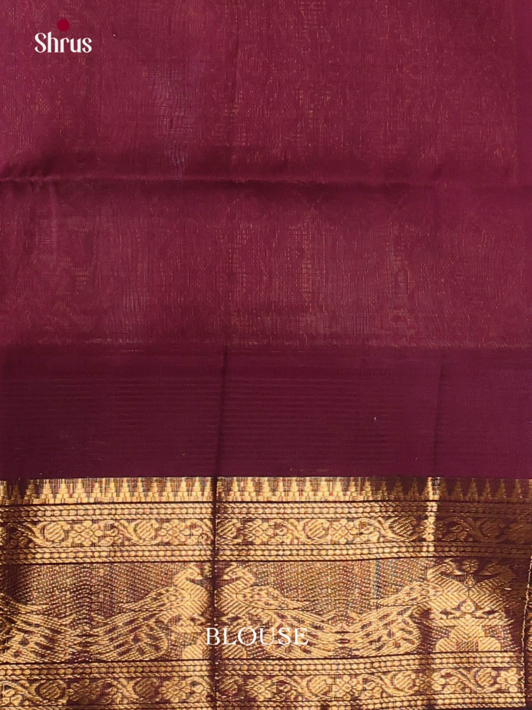 Pista Green & Maroon- Silk Cotton Saree