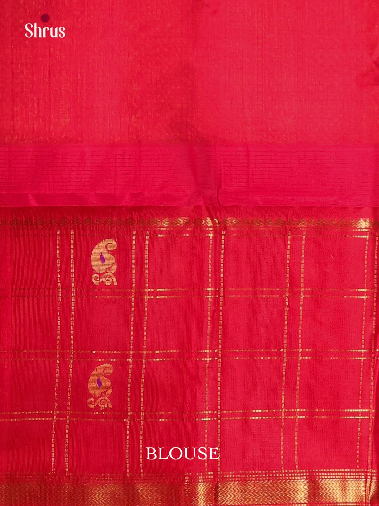 DKS08353 - Silk Cotton Saree - Shop on Shrus.com
