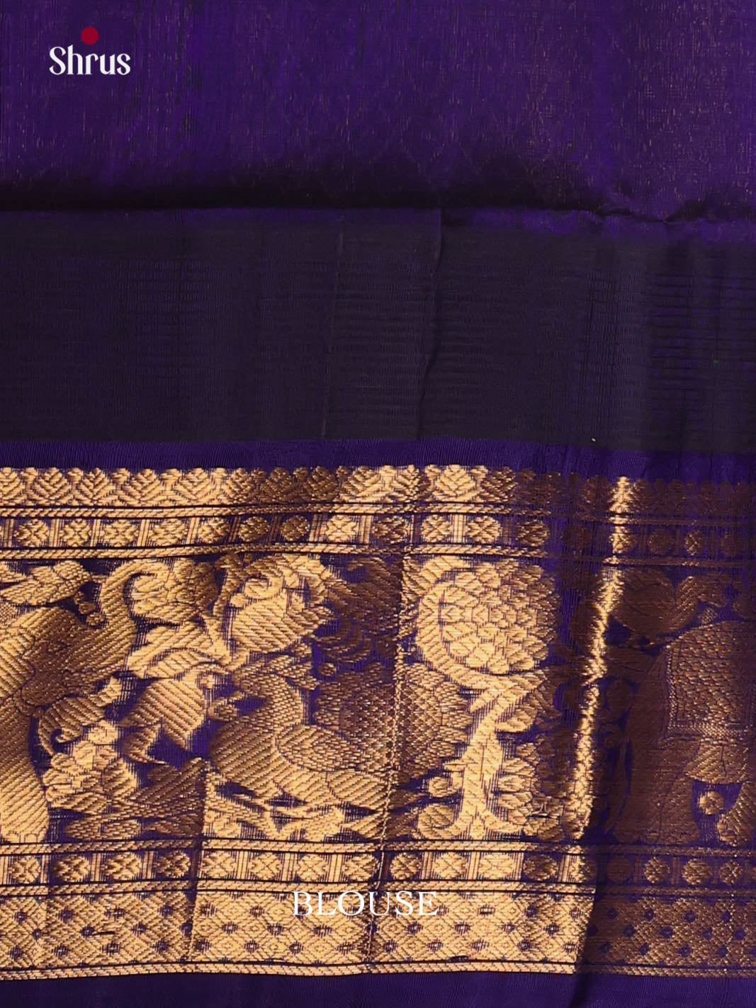 Pink & Blue - Silk Cotton Saree