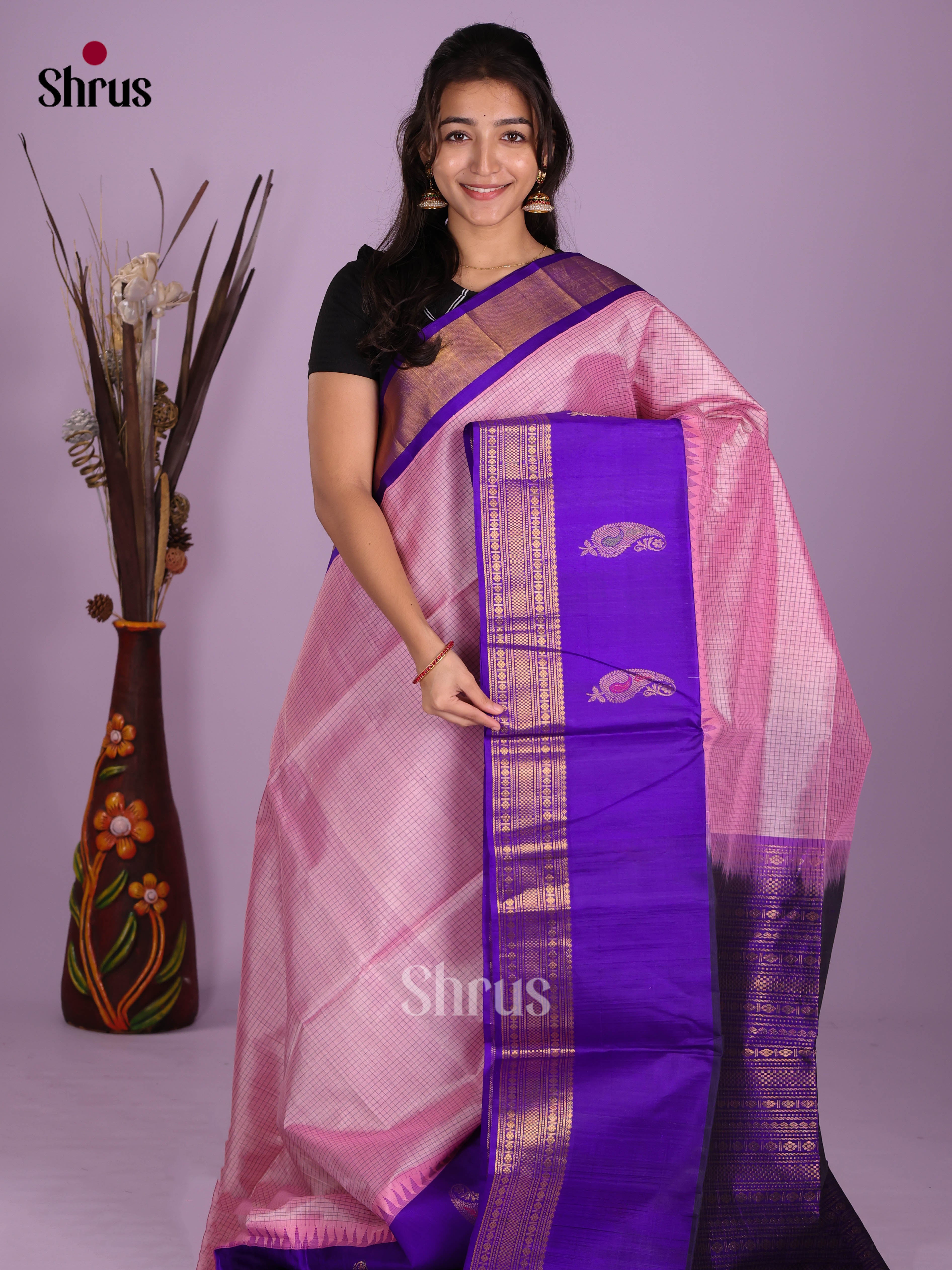 DKS08367 - Silk Cotton Saree