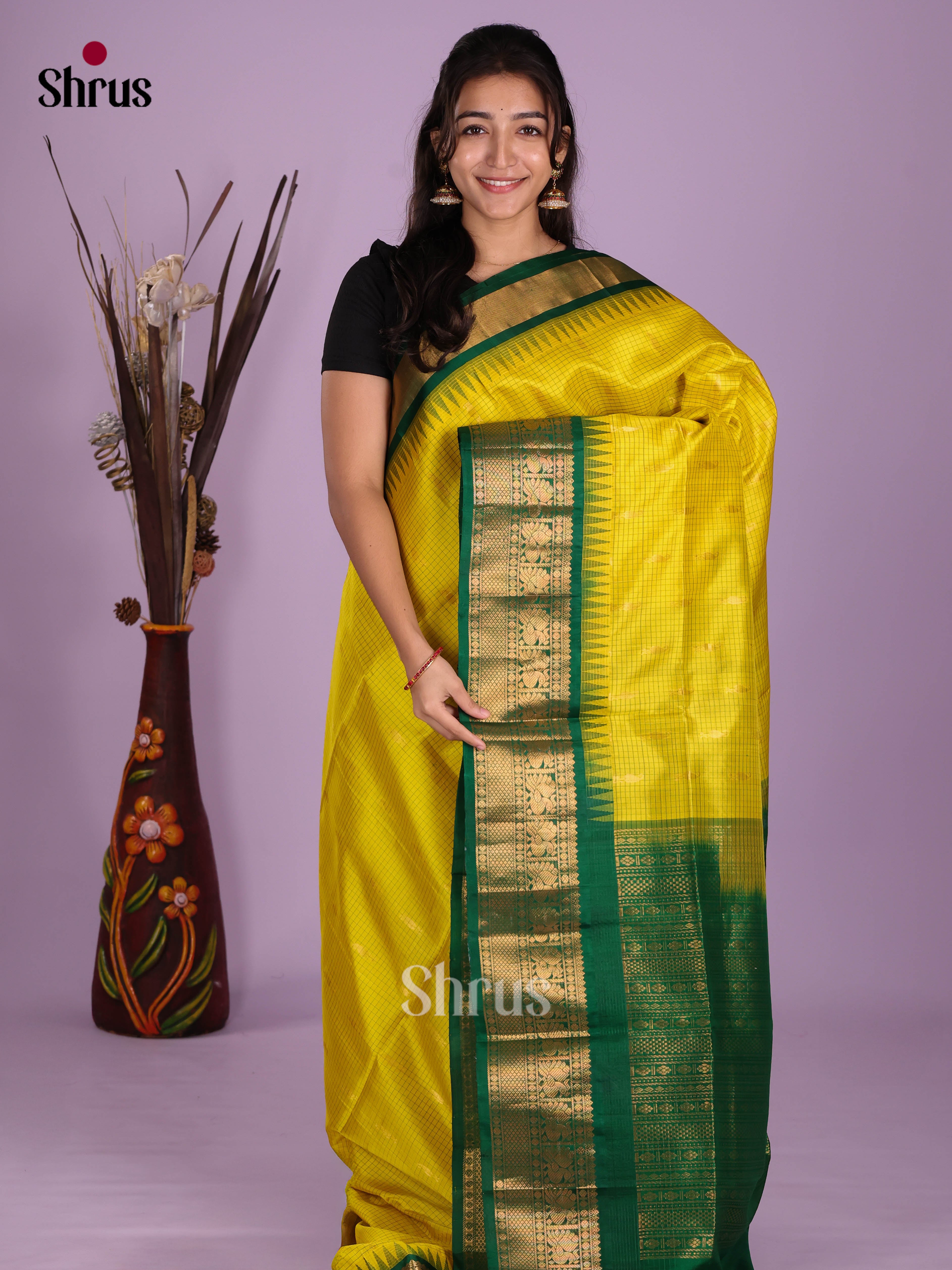 DKS08373 - Soft Silk (HR) Saree