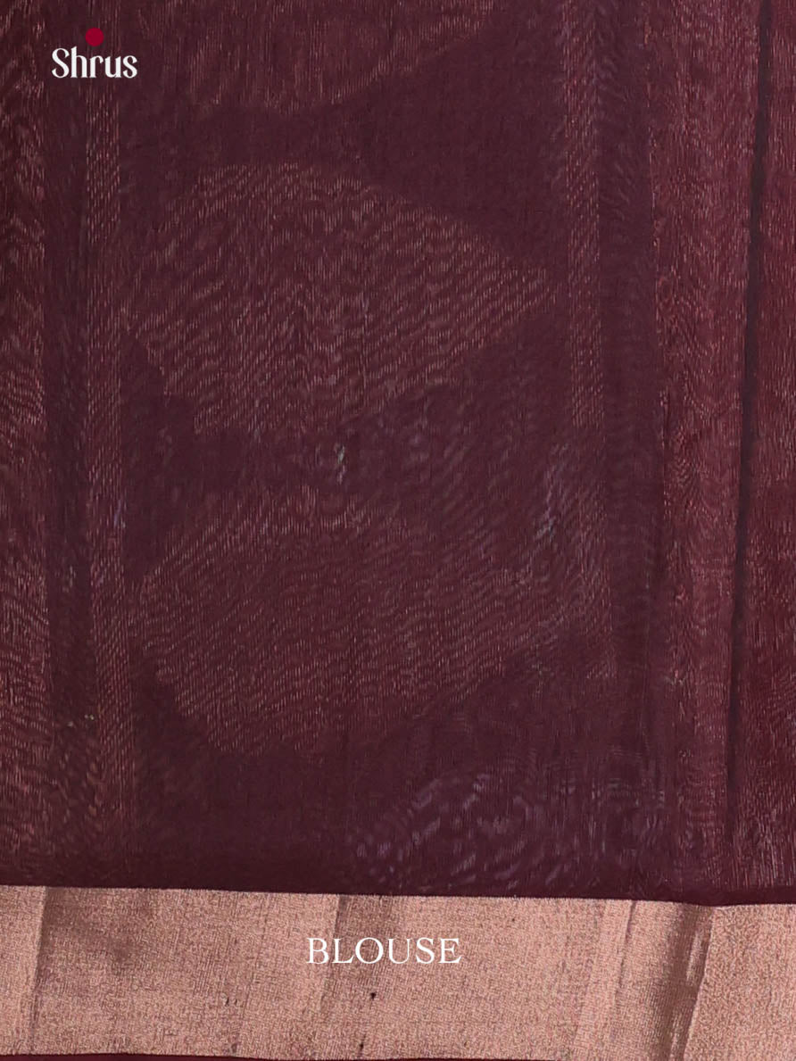 Green & Maroon - Timeless Silk Cotton Saree