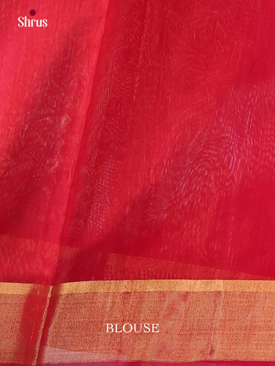 Green & Red - Timeless Silk Cotton Saree