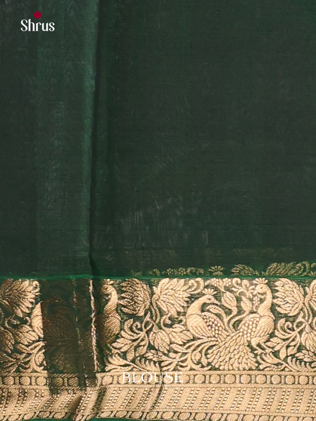 Wine & Green - Timeless Silk Cotton Saree - Shop on Shrus.com