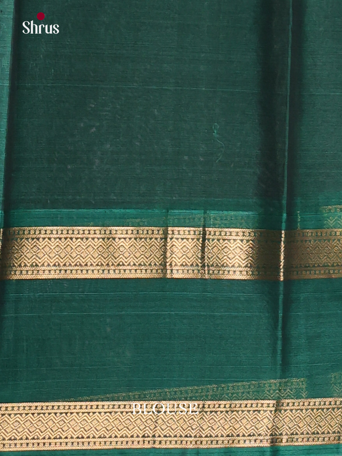 Maroon & Green - Timeless Silk Cotton Saree - Shop on Shrus.com
