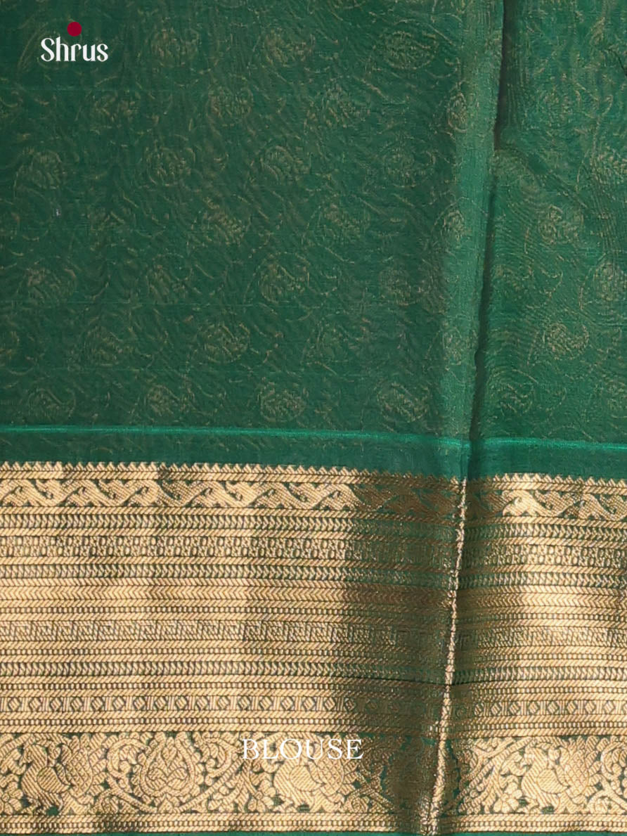Black & Green - Timeless Silk Cotton Saree