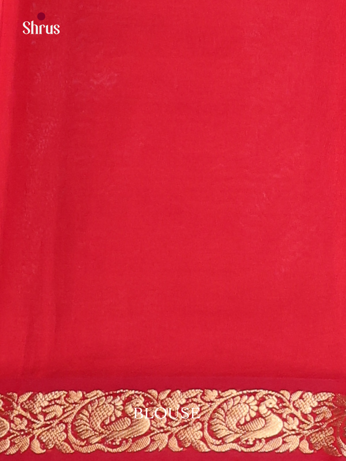 Orange & Red- Timeless Silk Cotton Saree - Shop on Shrus.com