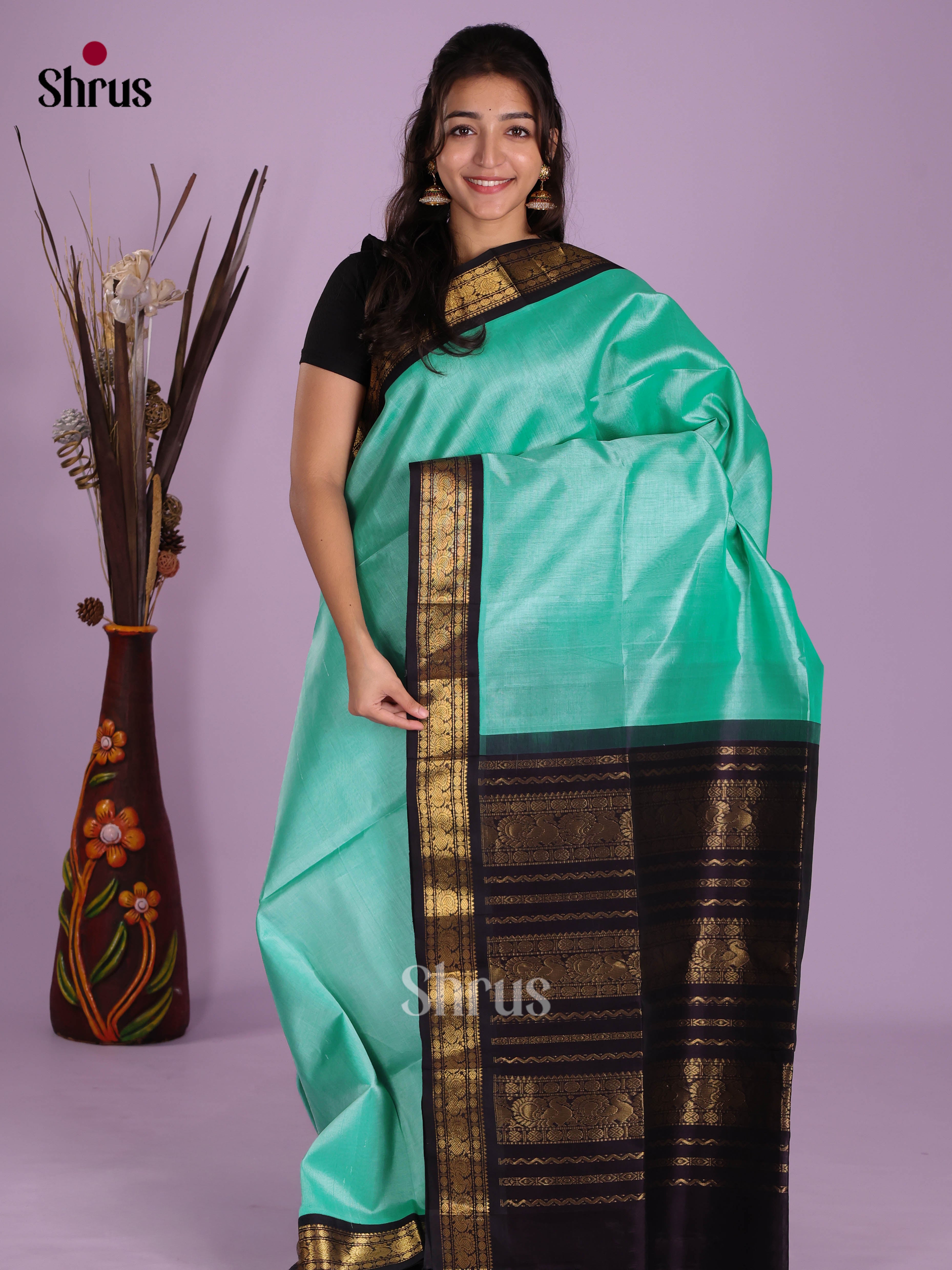 DKS08607 - Silk Cotton Saree