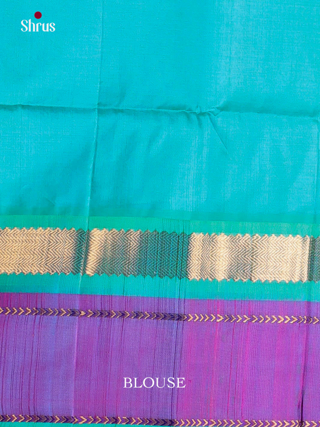 Vadamalli & Teal- Silk Cotton Saree - Shop on Shrus.com