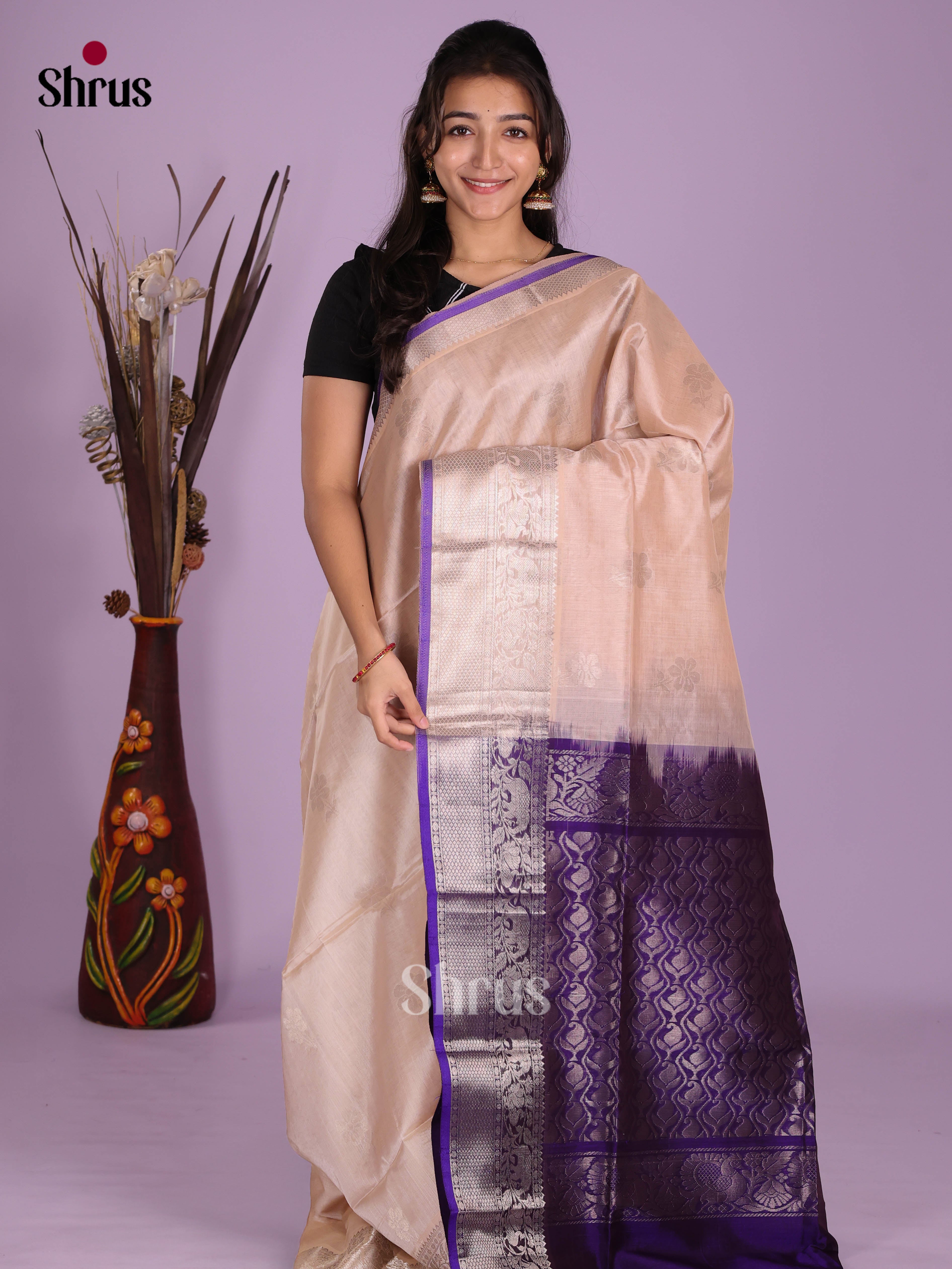 DKS08638 - Silk Cotton Saree