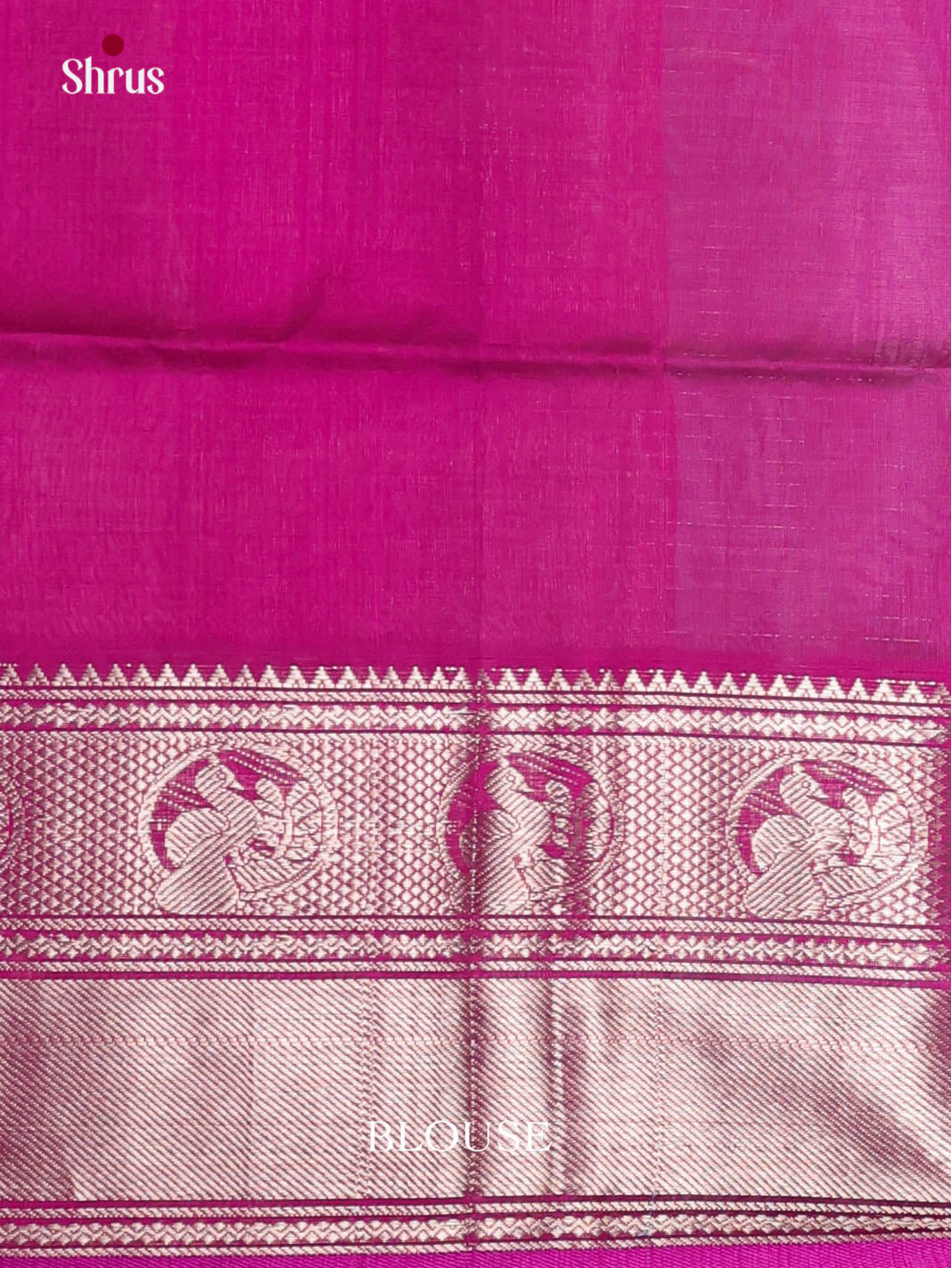 Green & Purple - Silk Cotton Saree