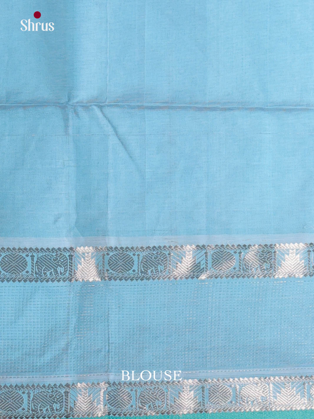 Pink & Blue - Silk Cotton Saree