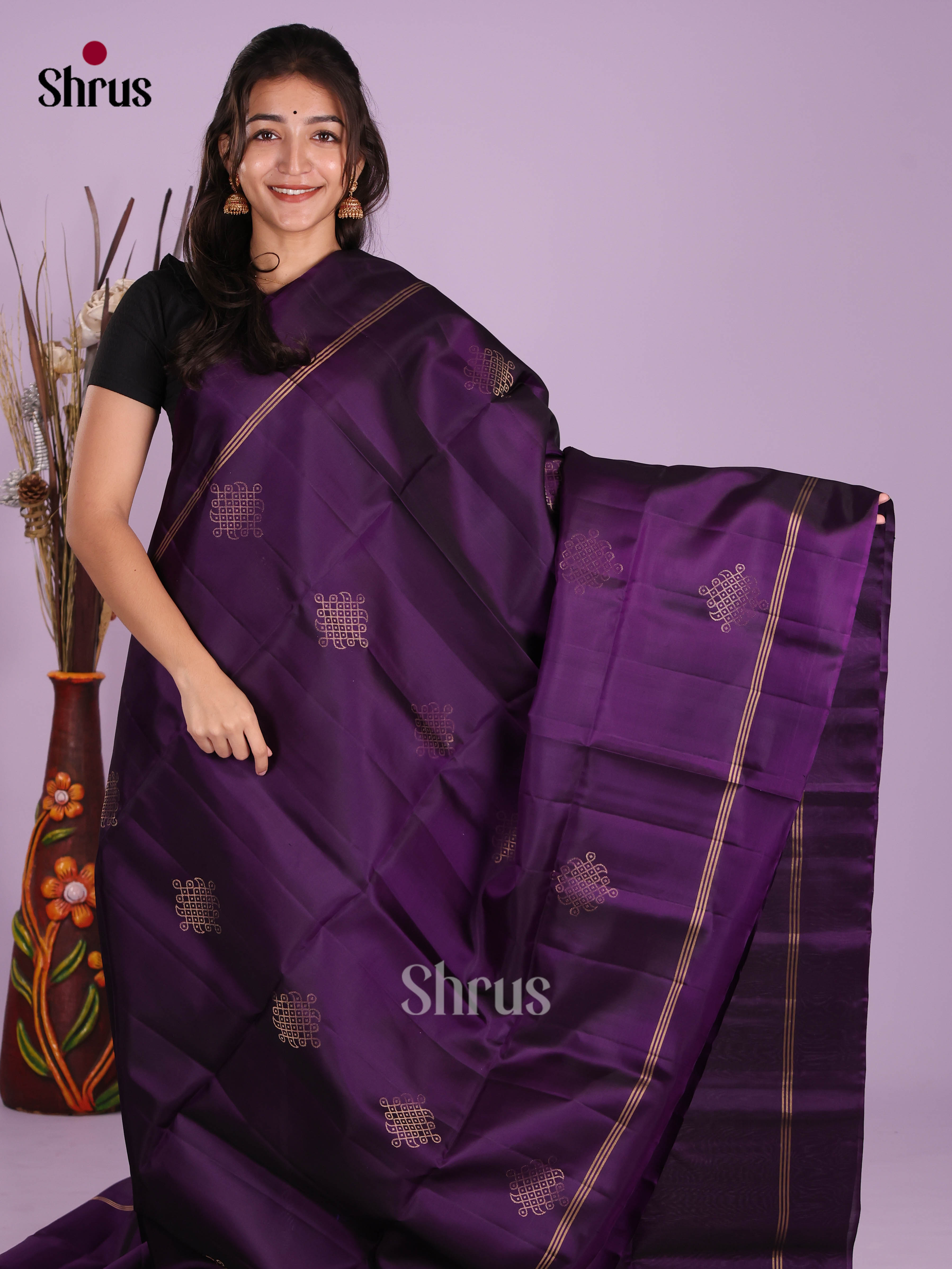 DKS10003 - Soft Silk (HR) Saree