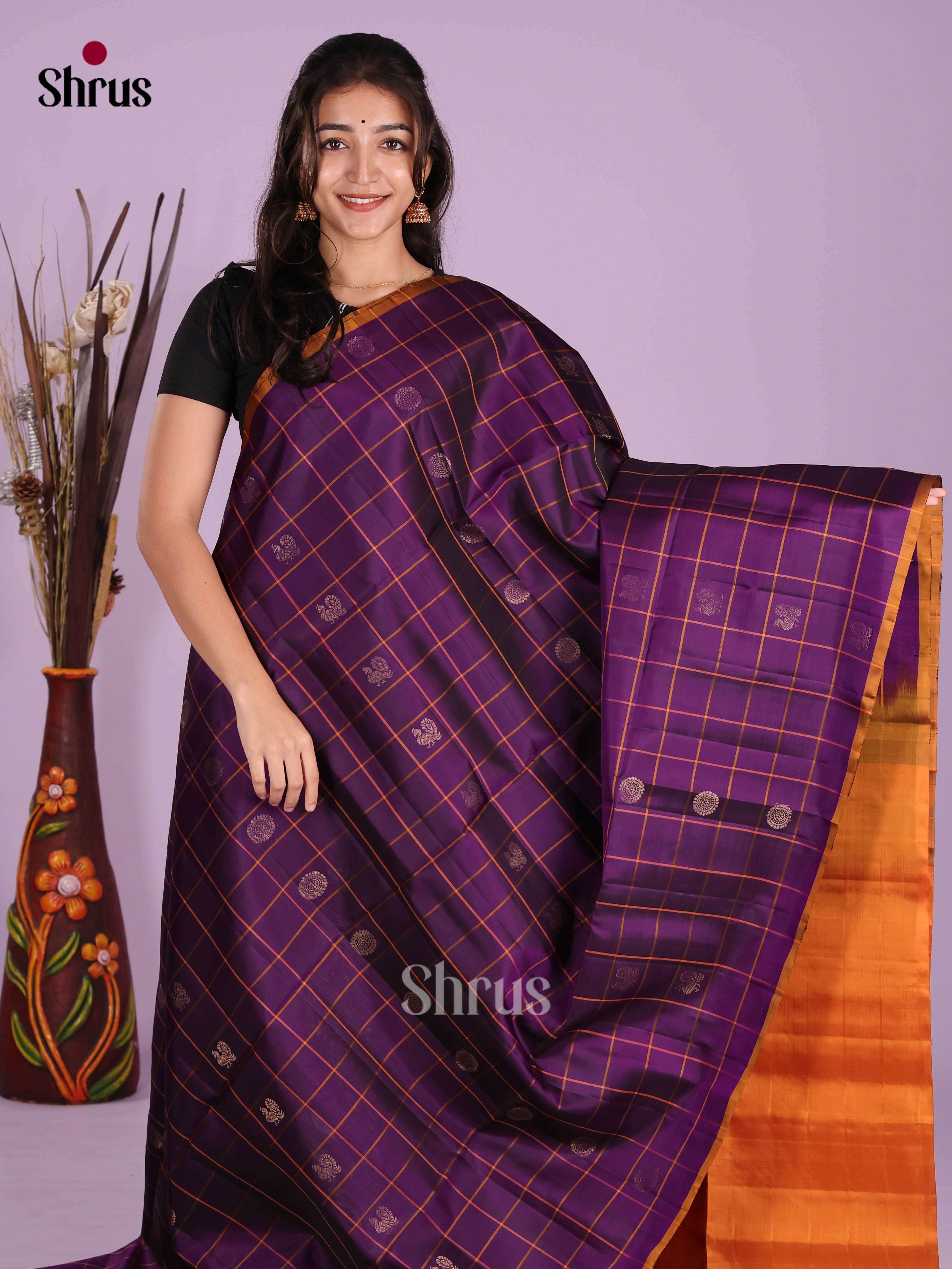 DKS10018 - Soft Silk (HR) Saree