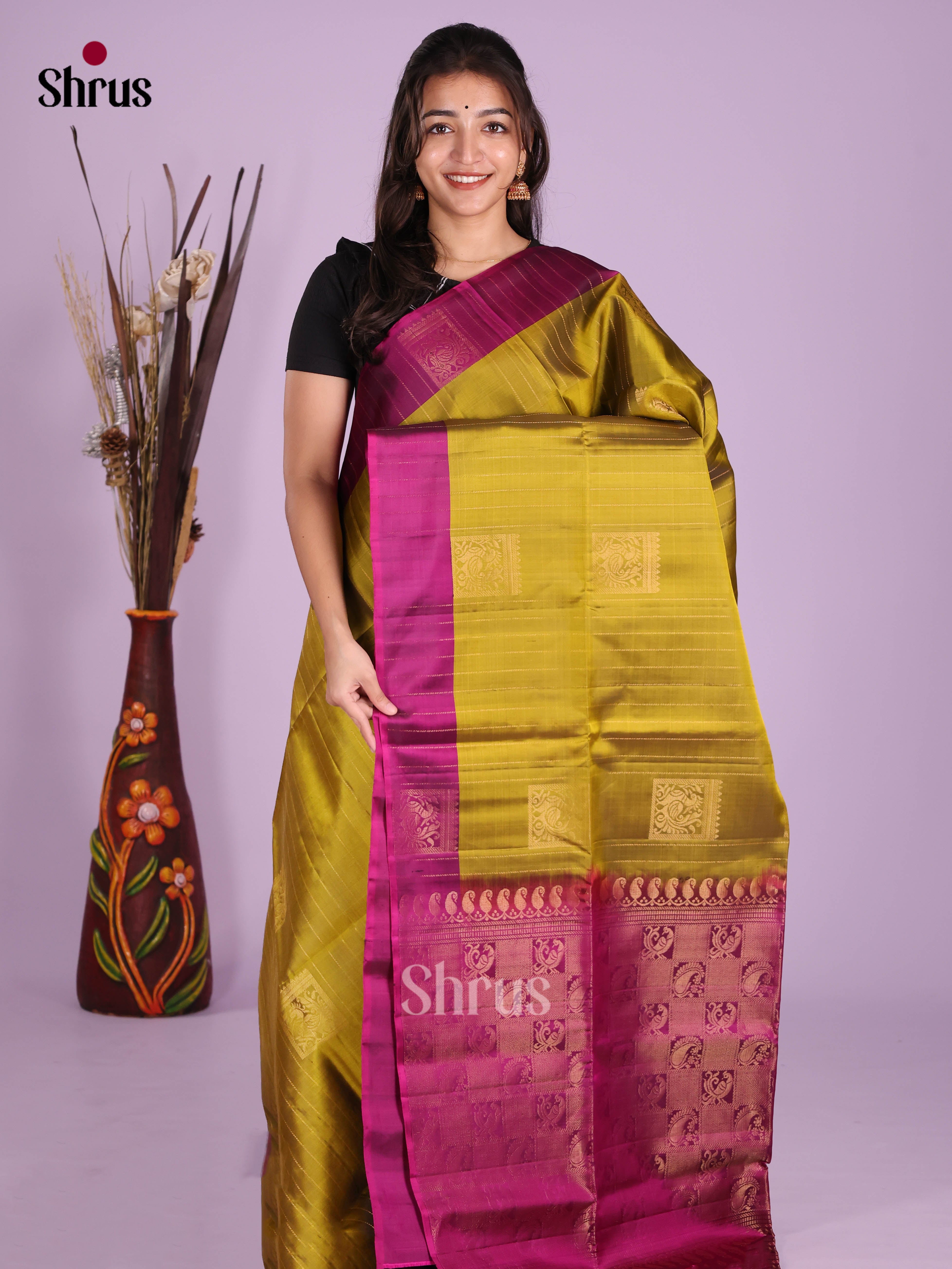 DKS10019 - Soft Silk (HR) Saree