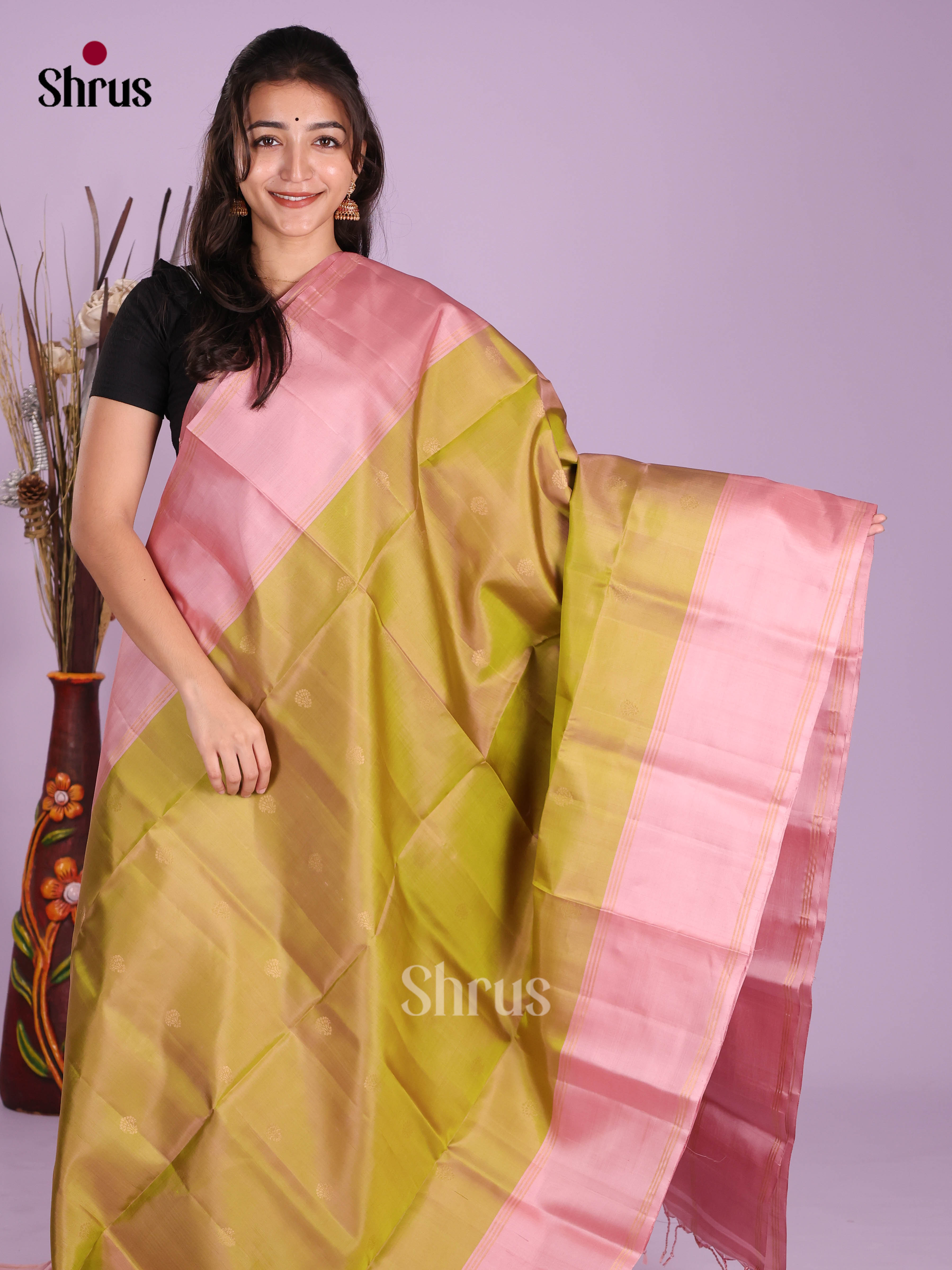 DKS10022 - Soft Silk (HR) Saree