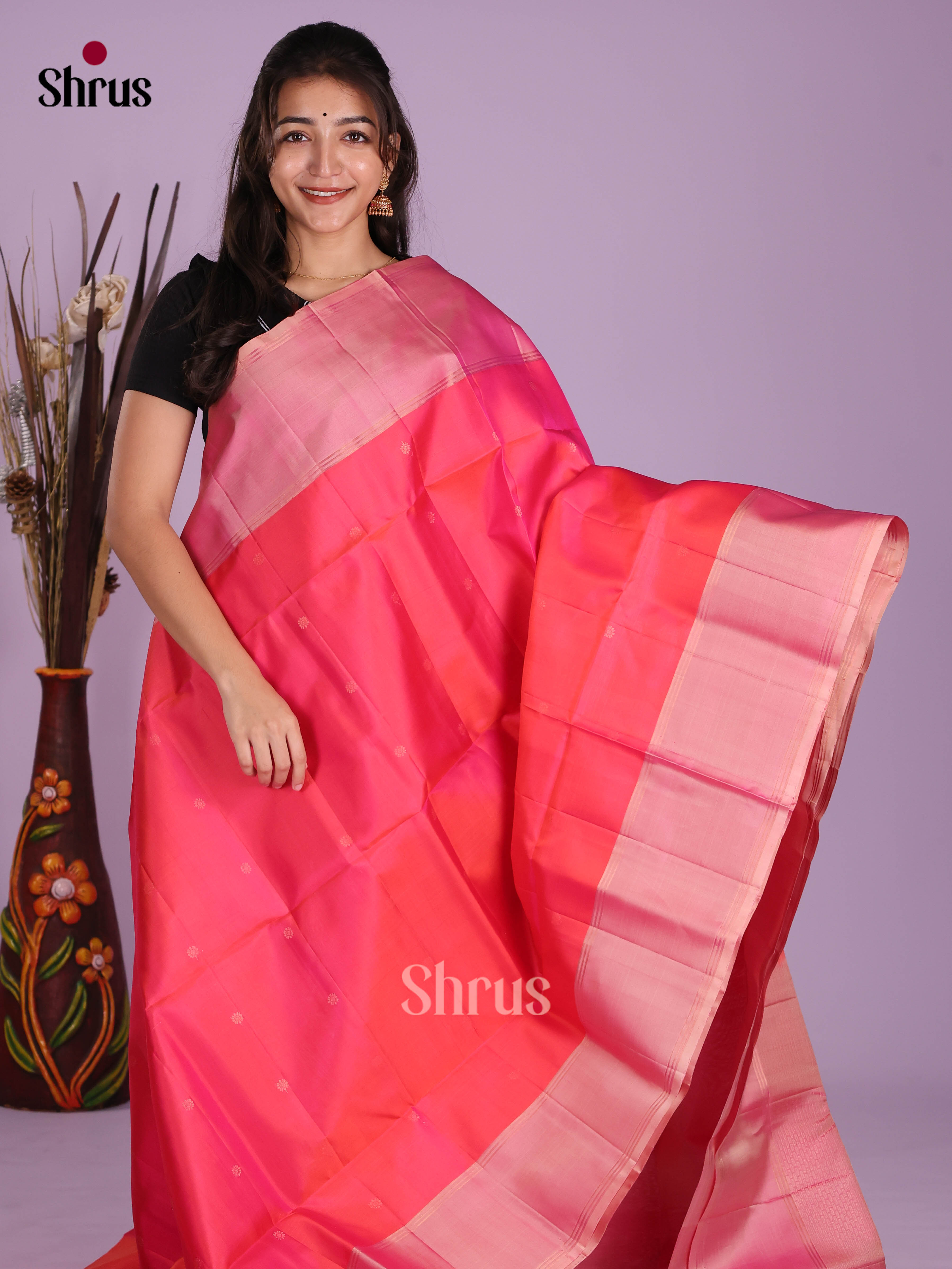 DKS10023 - Soft Silk (HR) Saree