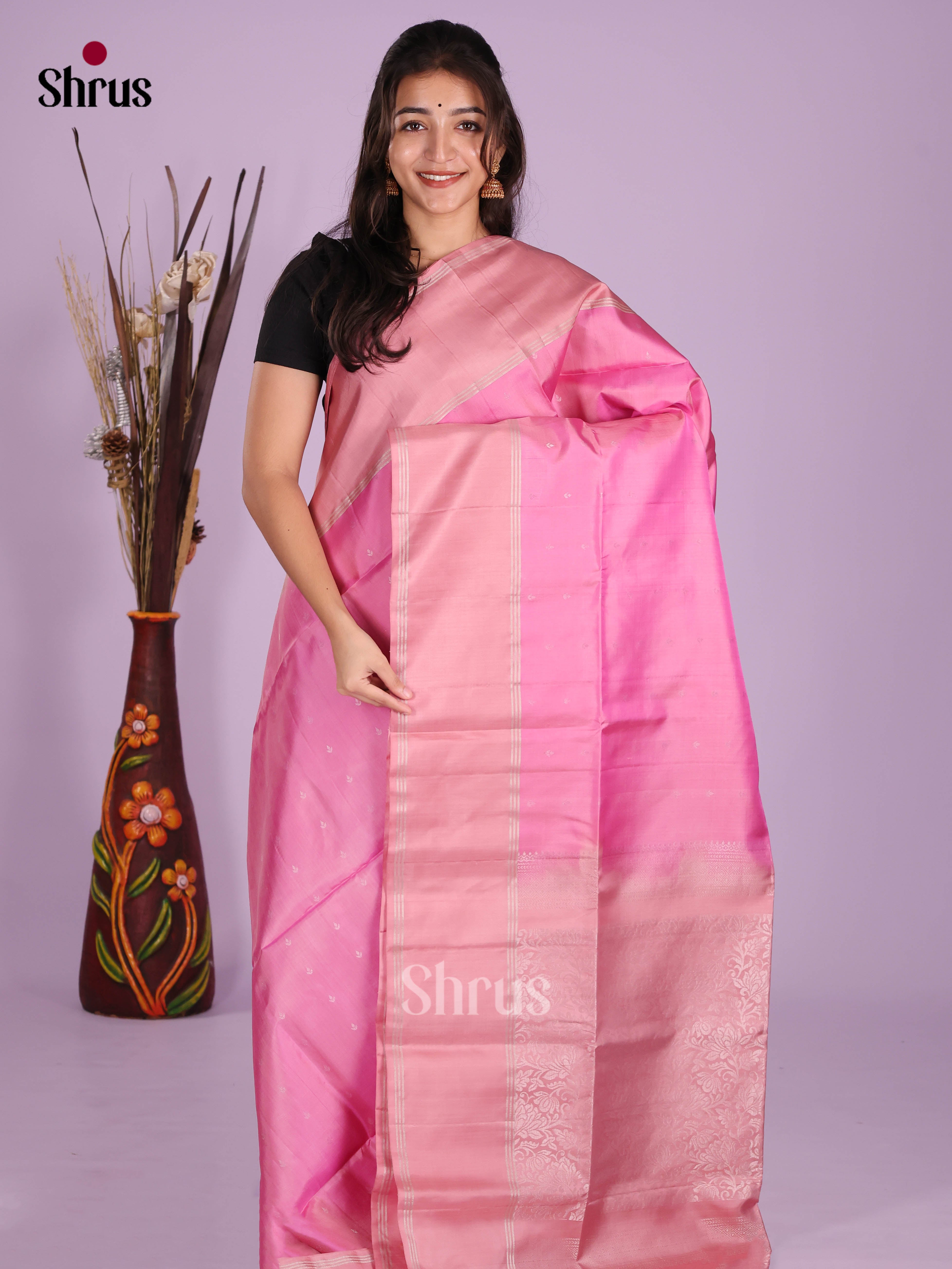 DKS10024 - Soft Silk (HR) Saree - Shop on Shrus.com