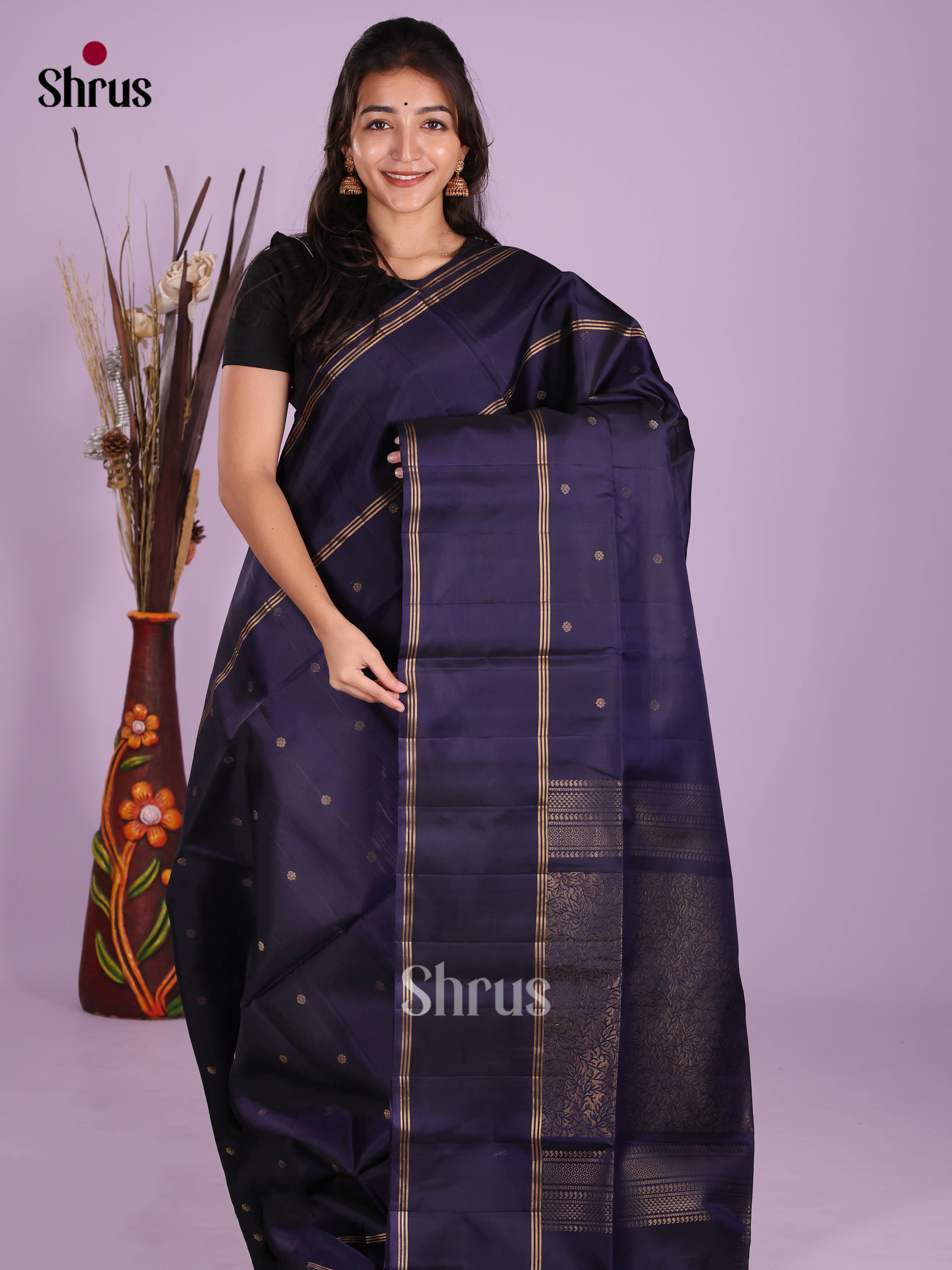 DKS10047 - Soft Silk (HR) Saree - Shop on Shrus.com