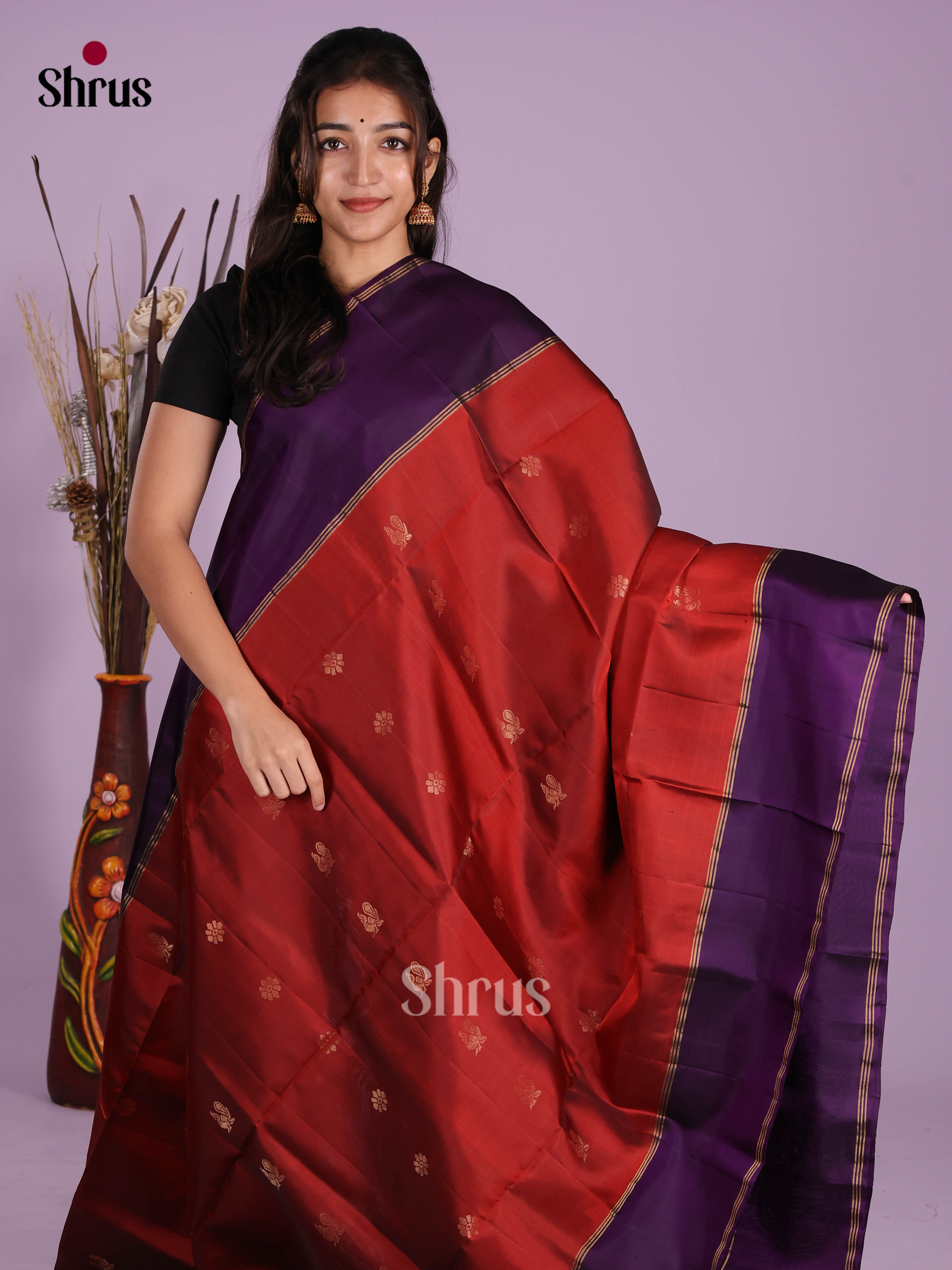 DKS10049 - Soft Silk (HR) Saree