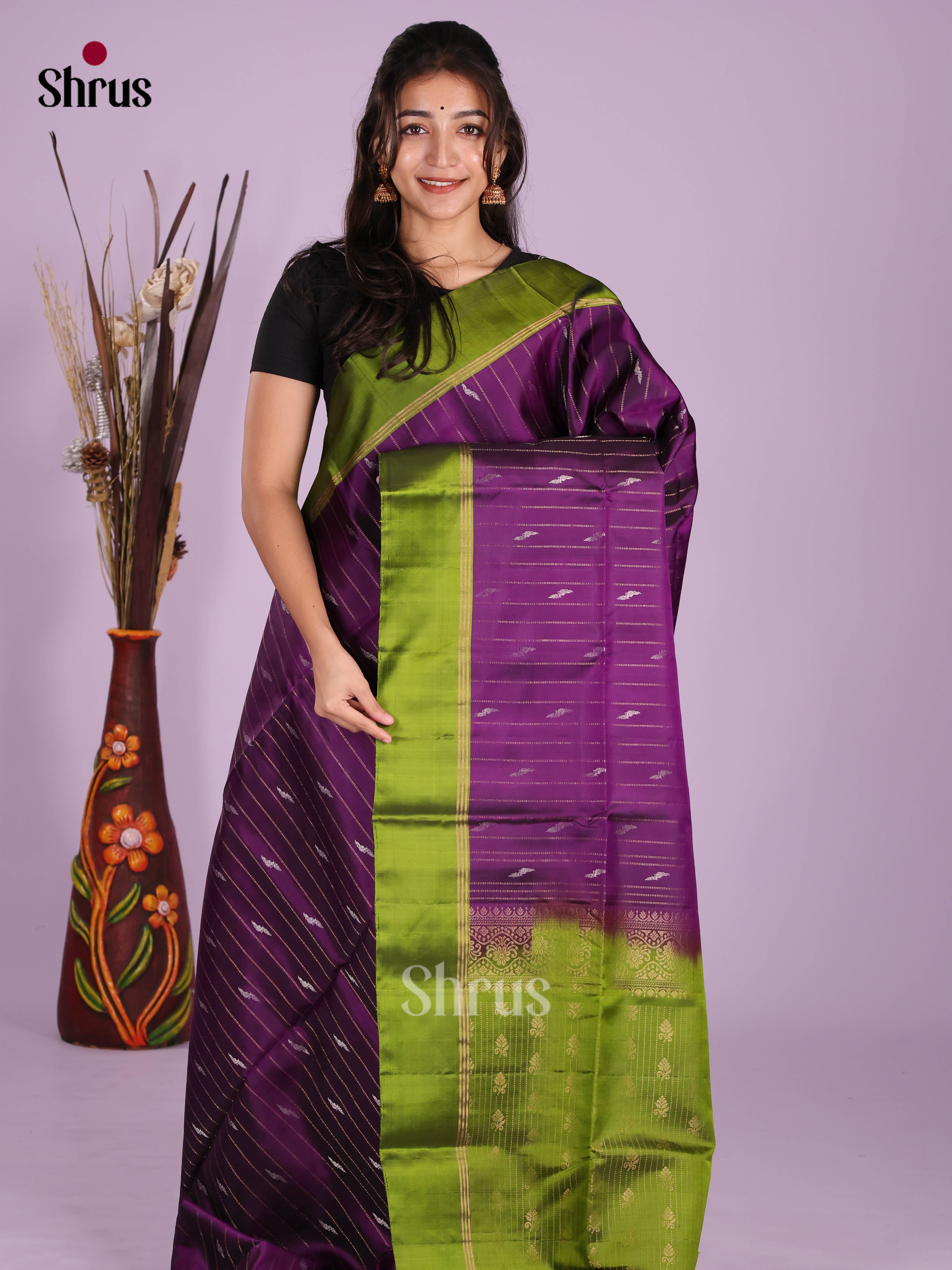DKS10070 - Soft Silk (HR) Saree