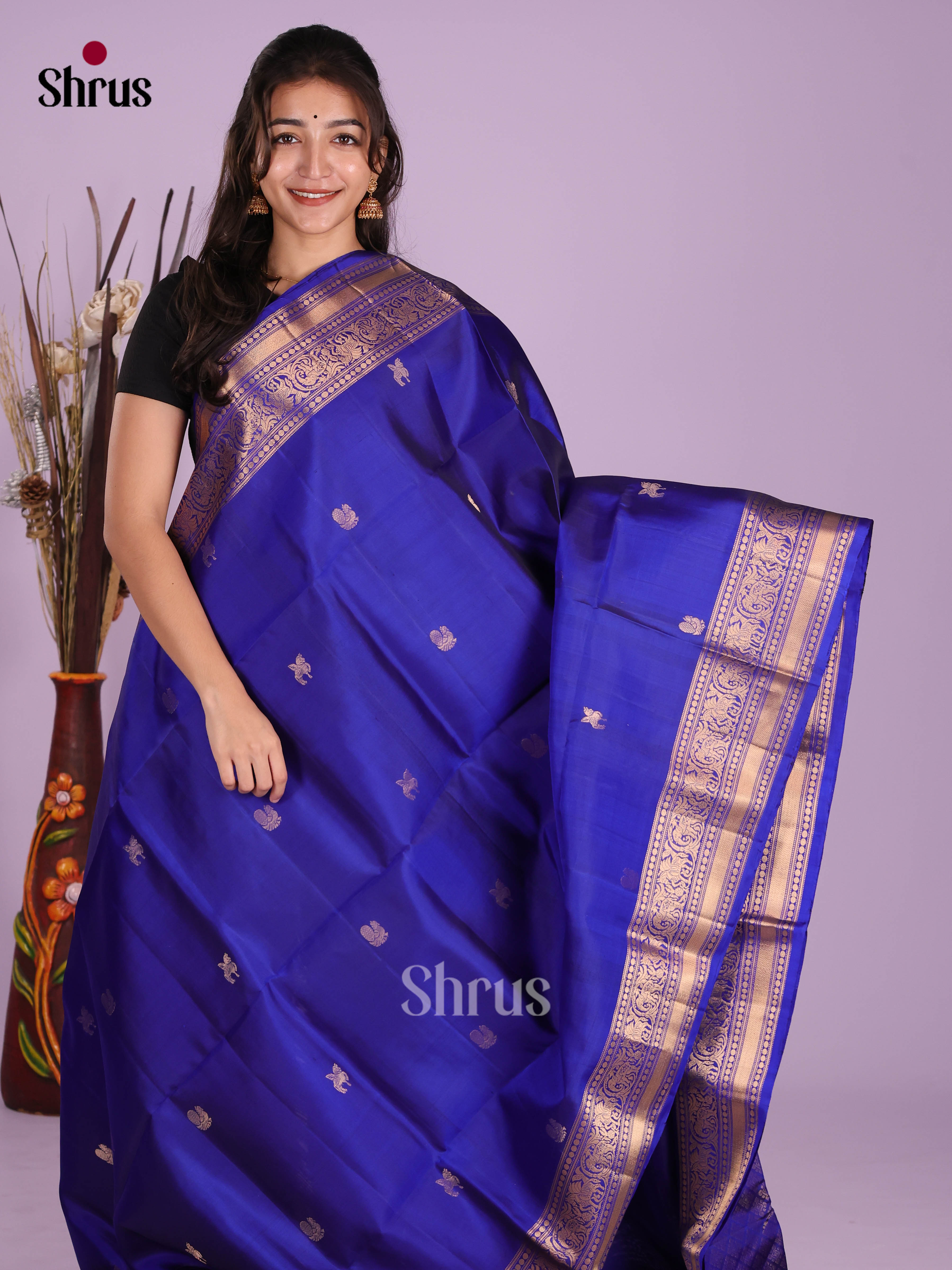 DKS10074 - Soft Silk (HR) Saree - Shop on Shrus.com