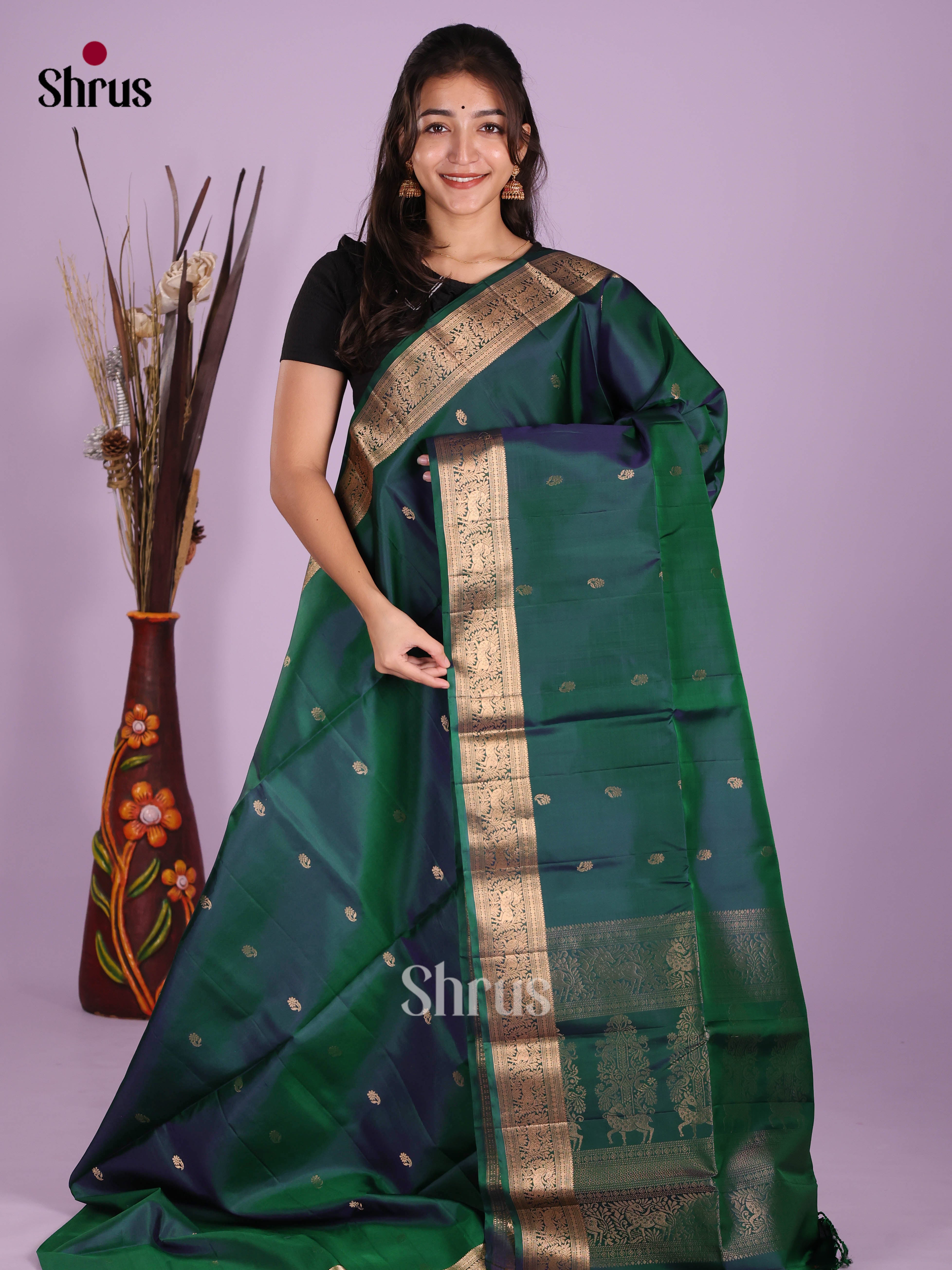 DKS10080 - Soft Silk (HR) Saree