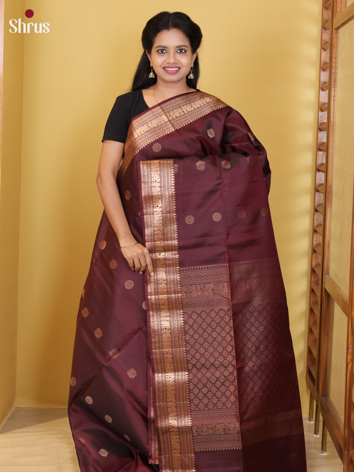 DKS10082 - Soft Silk (HR) Saree - Shop on Shrus.com