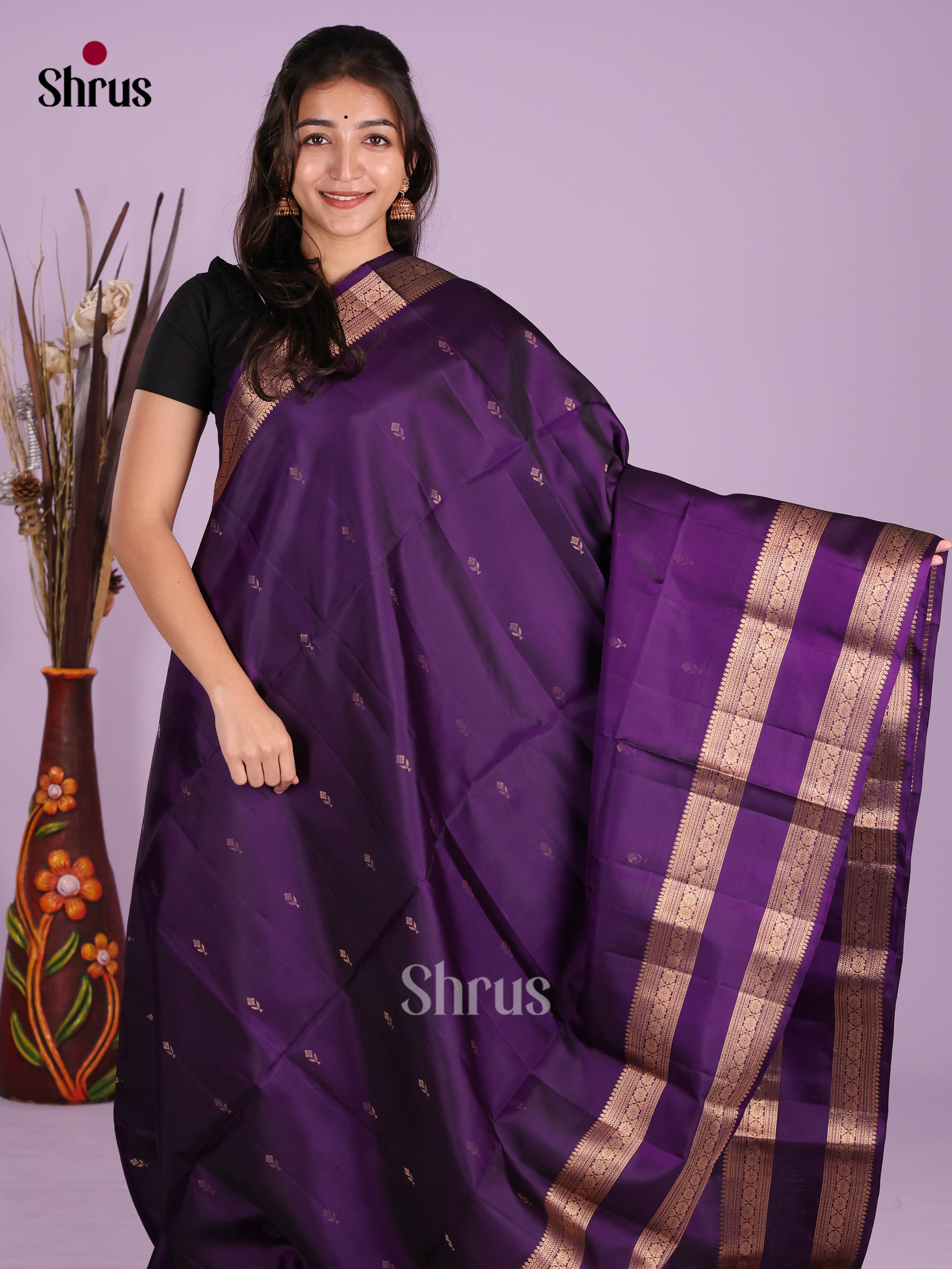 DKS10092 - Soft Silk (HR) Saree