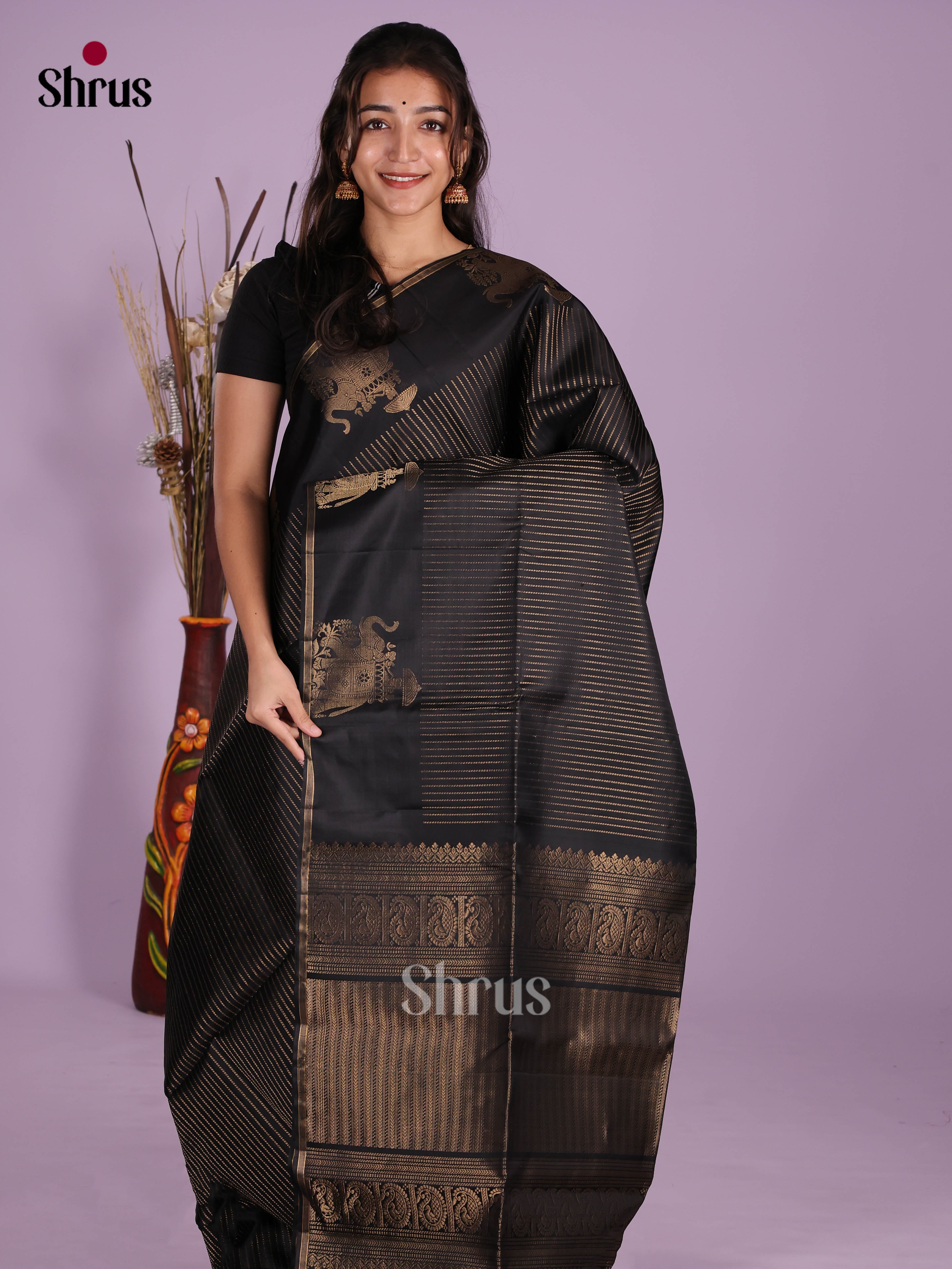 DKS10095 - Soft Silk (HR) Saree