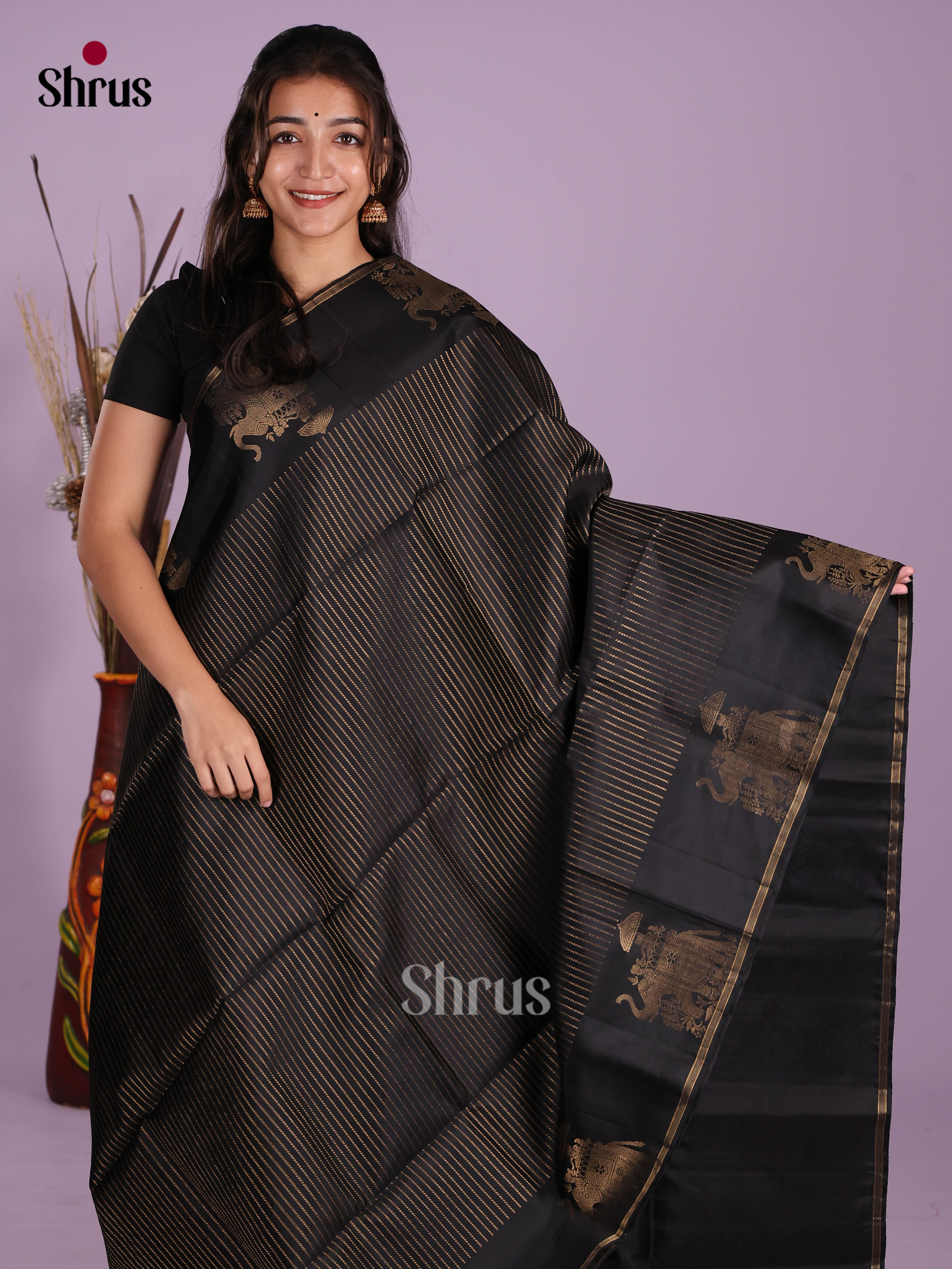 DKS10095 - Soft Silk (HR) Saree