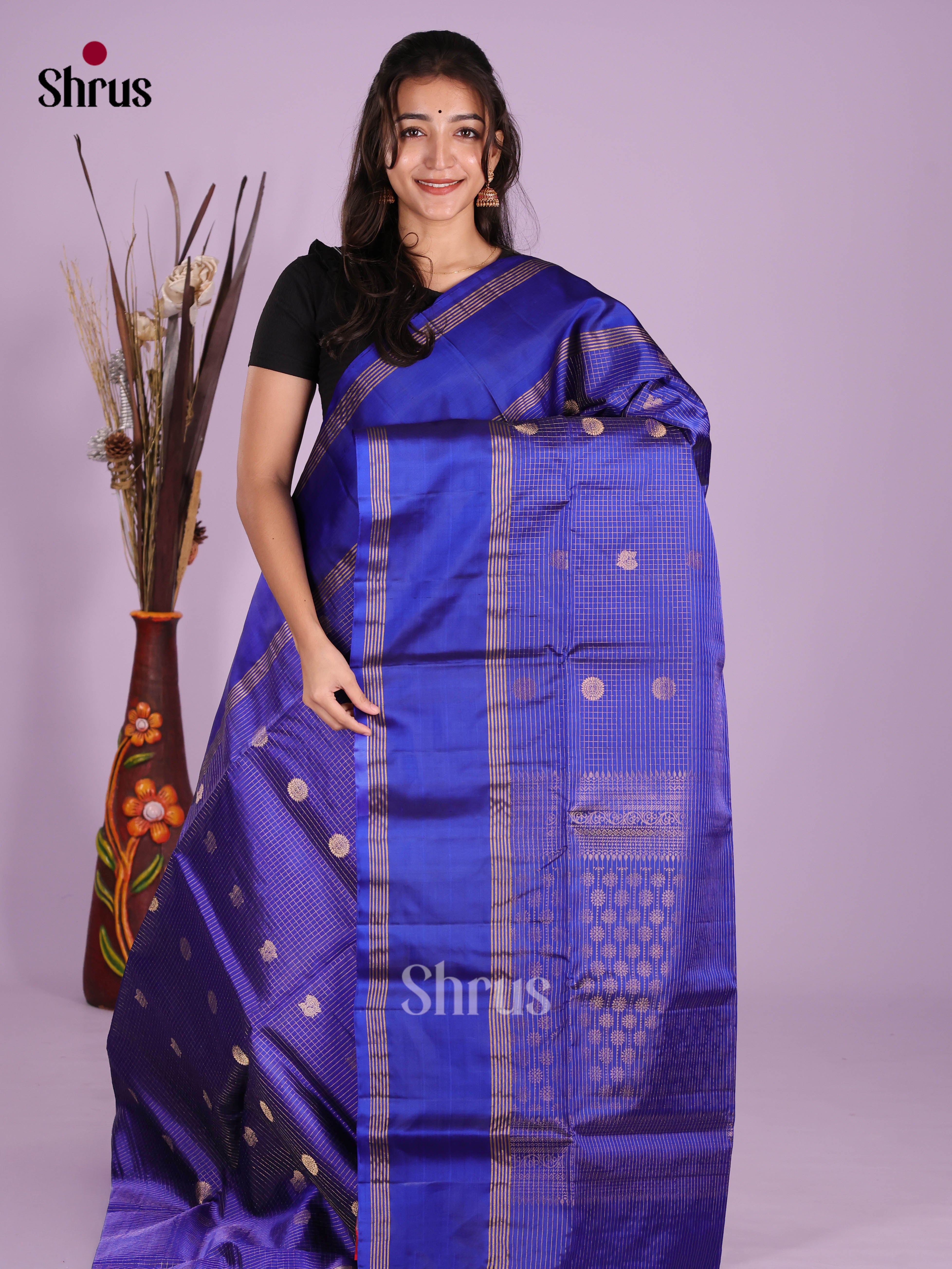 DKS10107 - Soft Silk (HR) Saree - Shop on Shrus.com