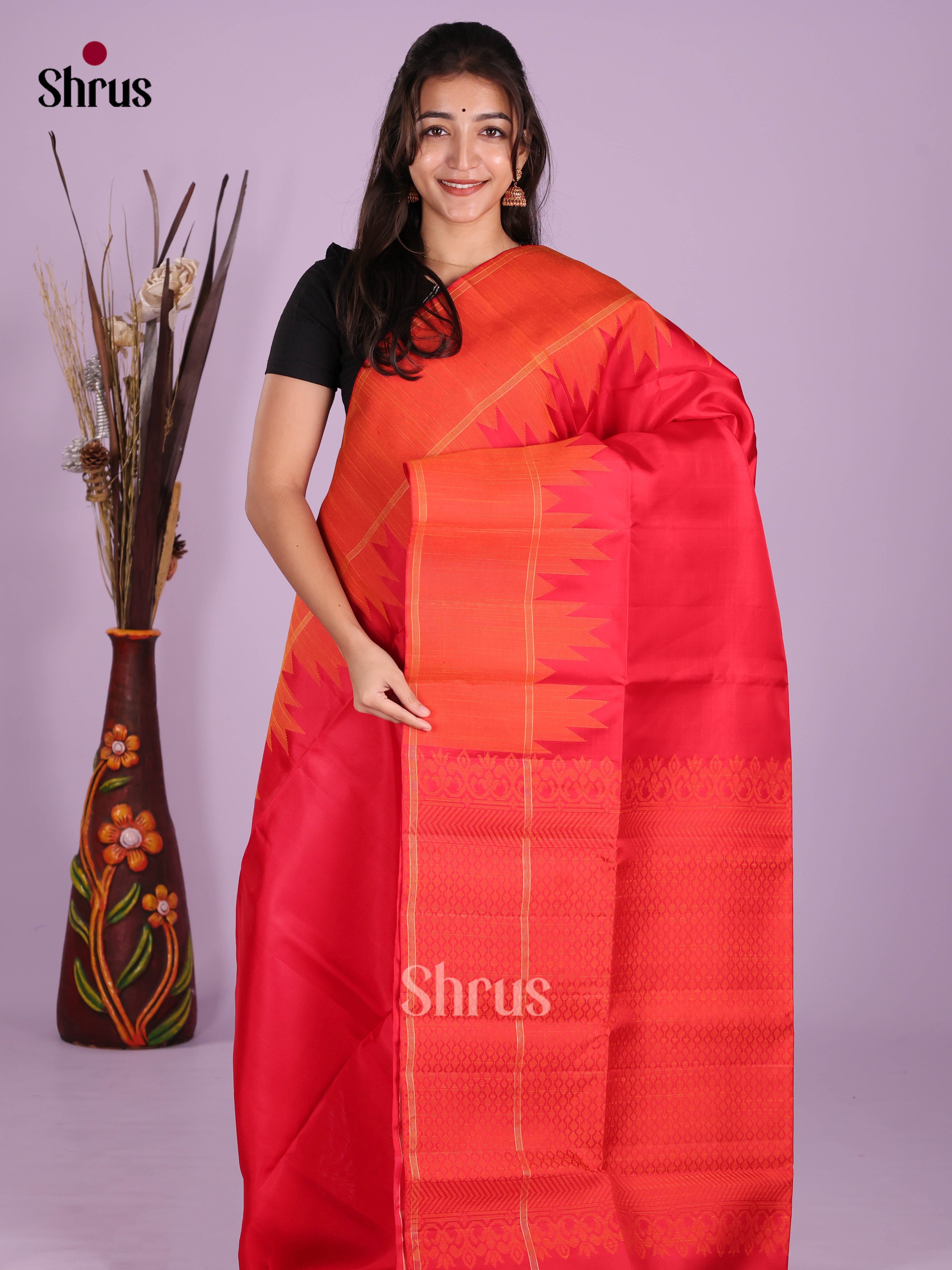 DKS10112 - Soft Silk (HR) Saree
