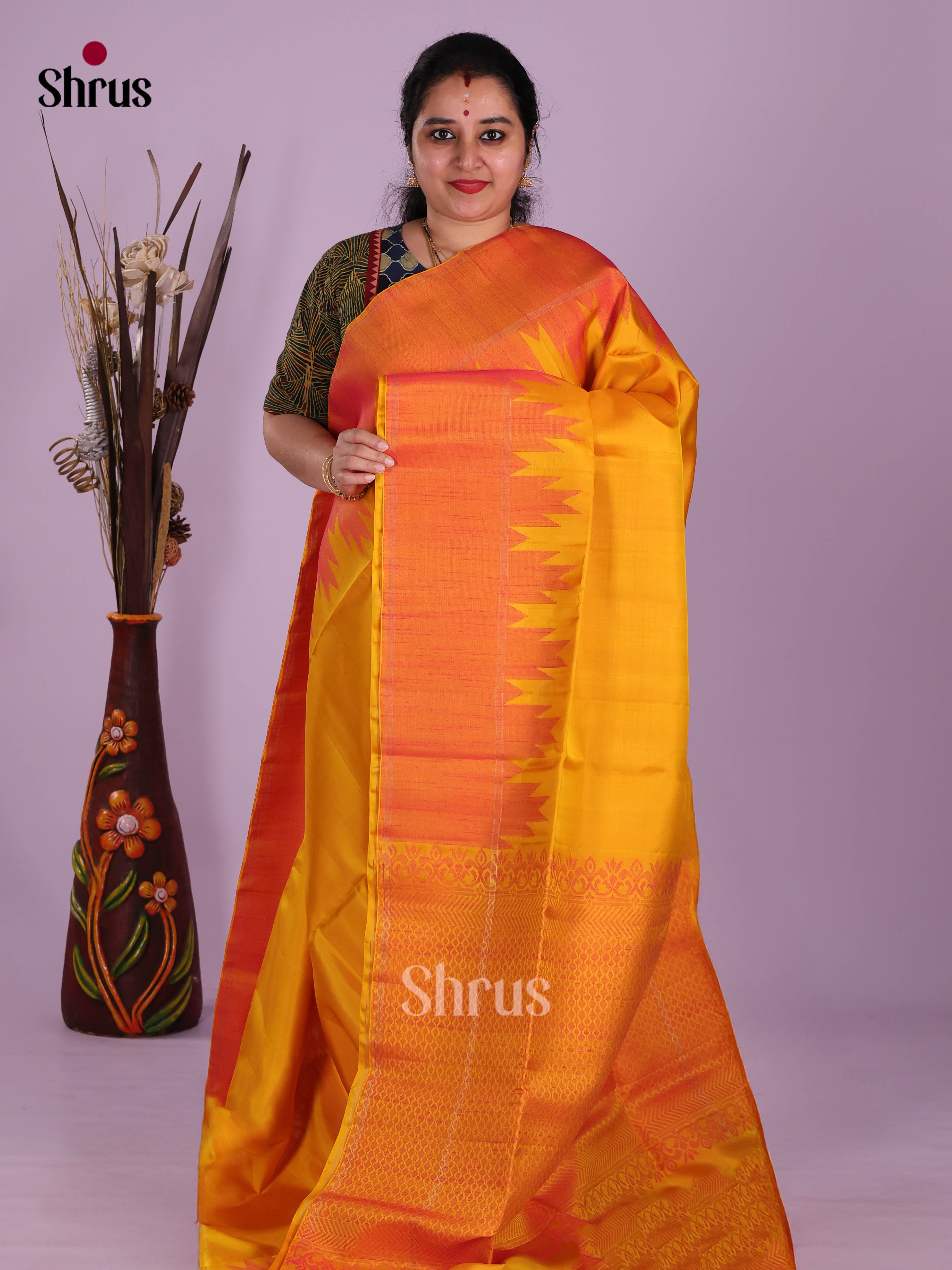 DKS10114 - Soft Silk (HR) Saree - Shop on Shrus.com