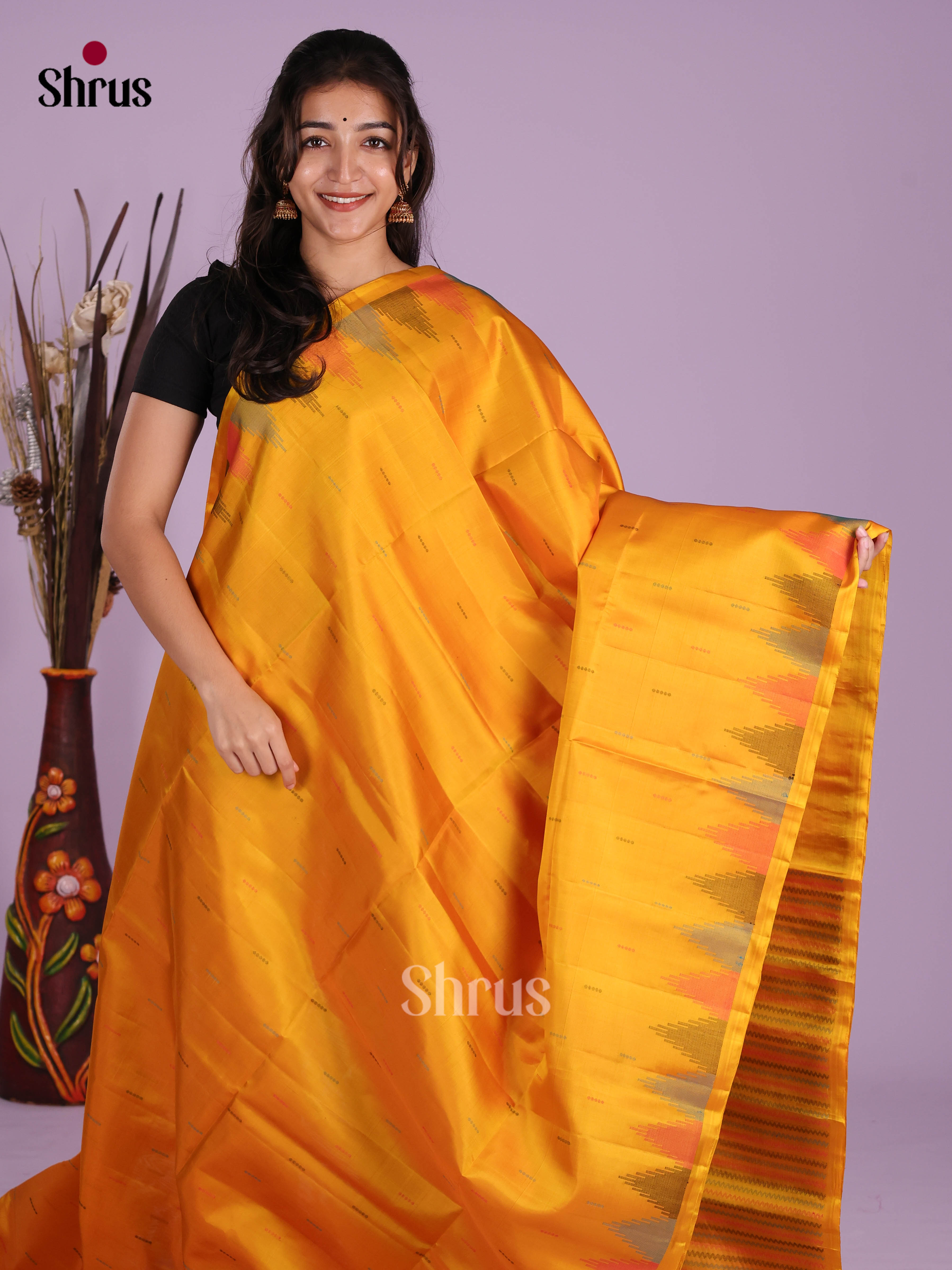 DKS10115 - Soft Silk (HR) Saree - Shop on Shrus.com