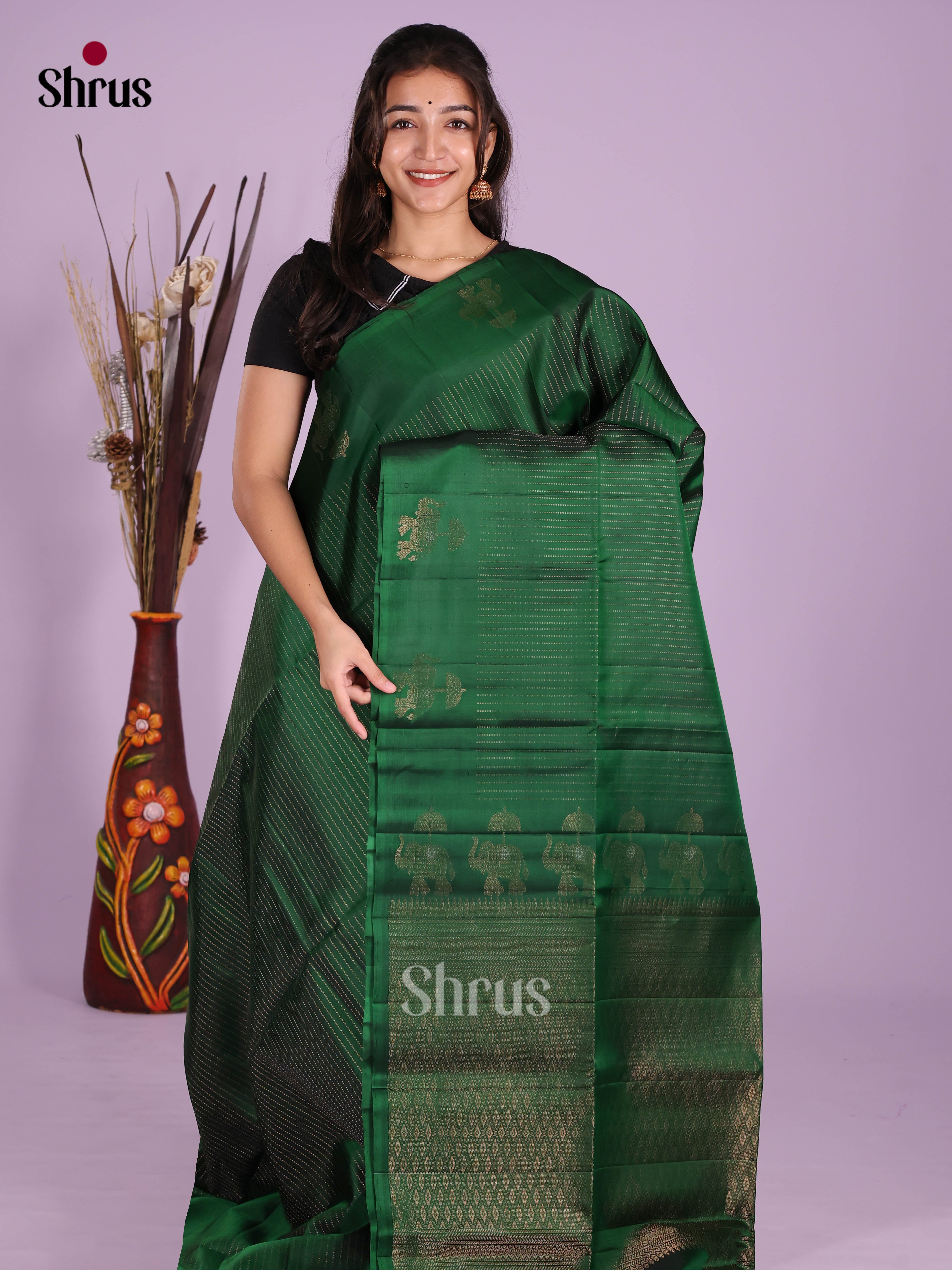 DKS10118 - Soft Silk (HR) Saree - Shop on Shrus.com