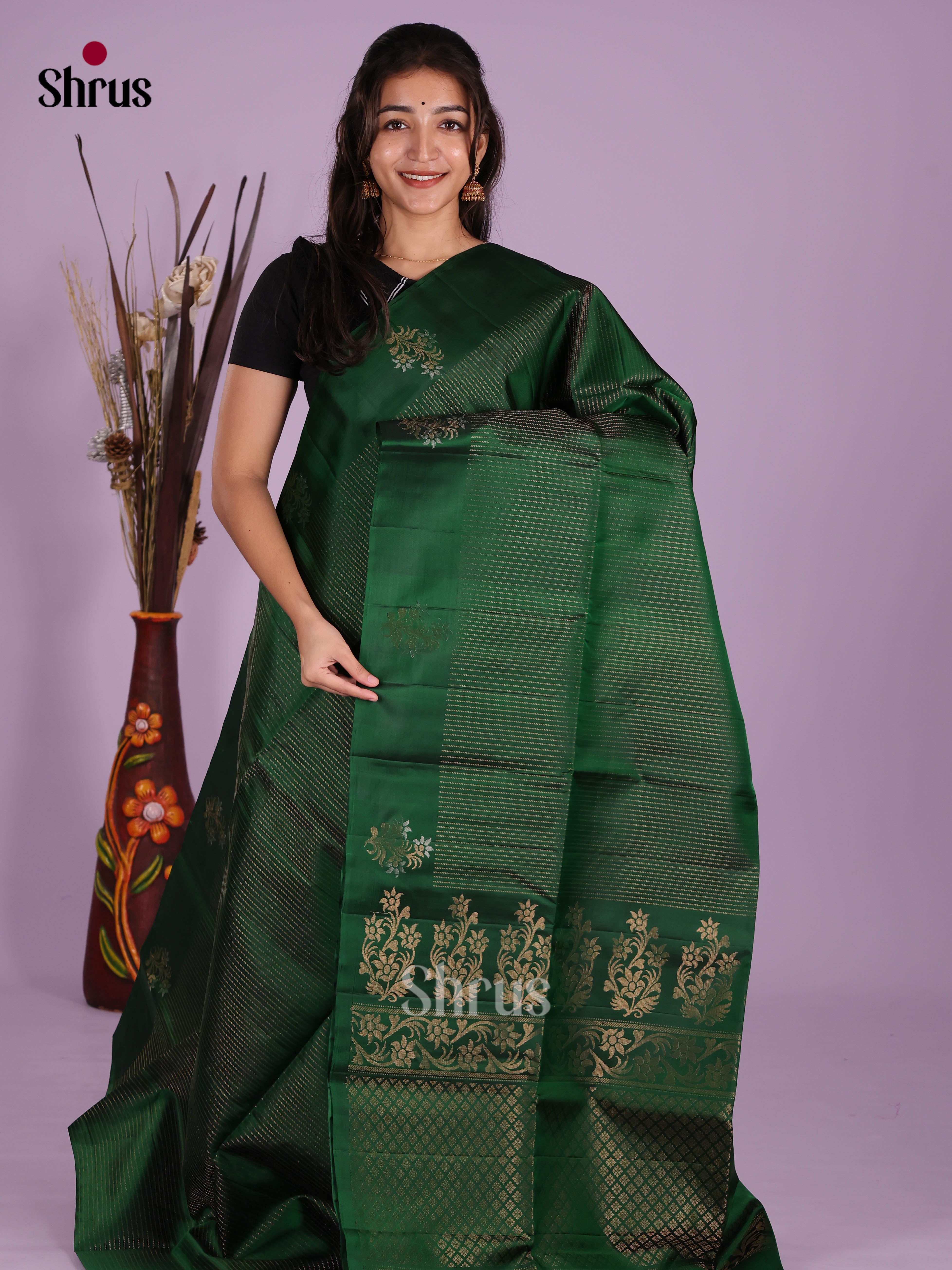 DKS10119 - Soft Silk (HR) Saree - Shop on Shrus.com