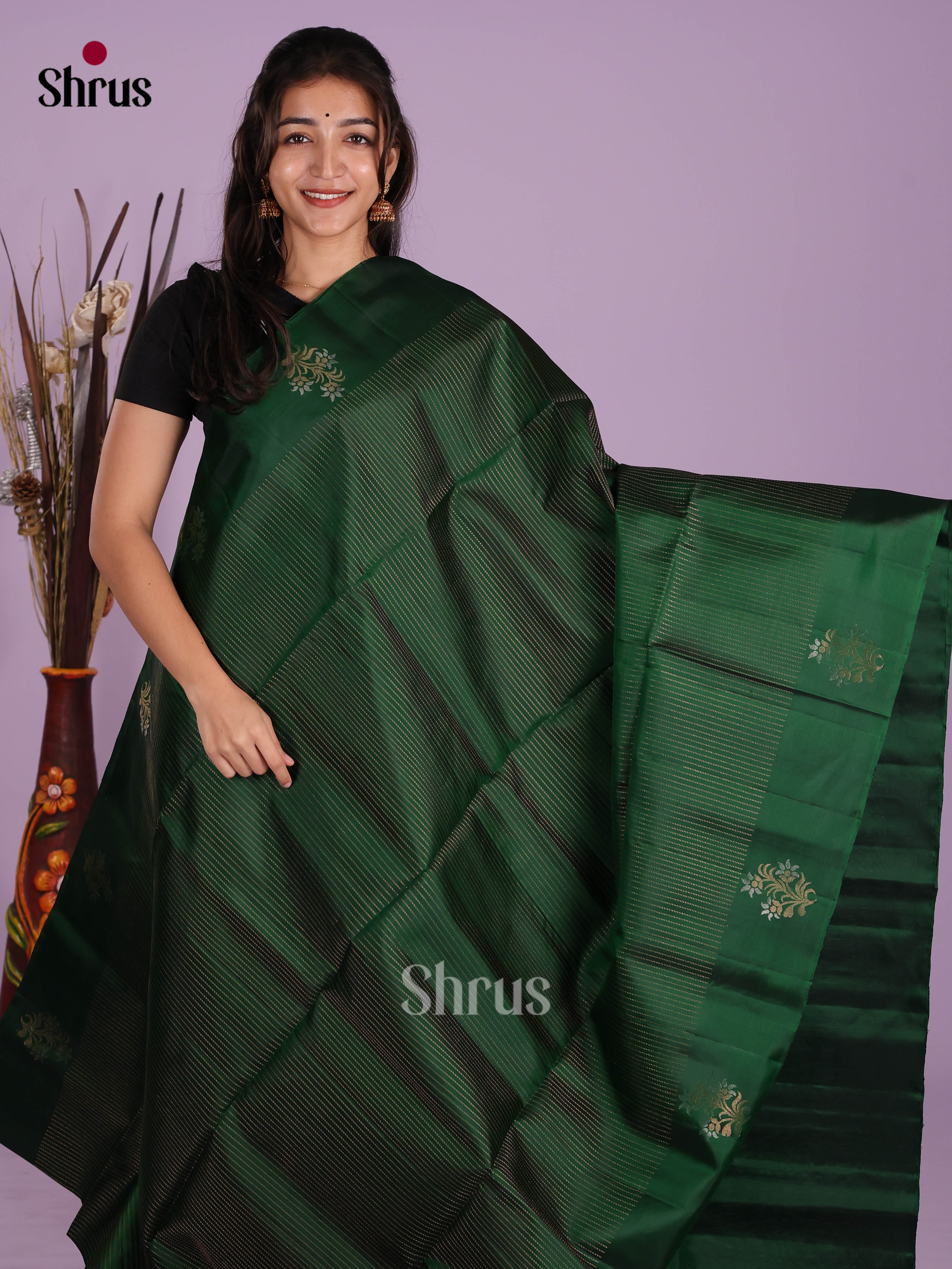 DKS10119 - Soft Silk (HR) Saree - Shop on Shrus.com
