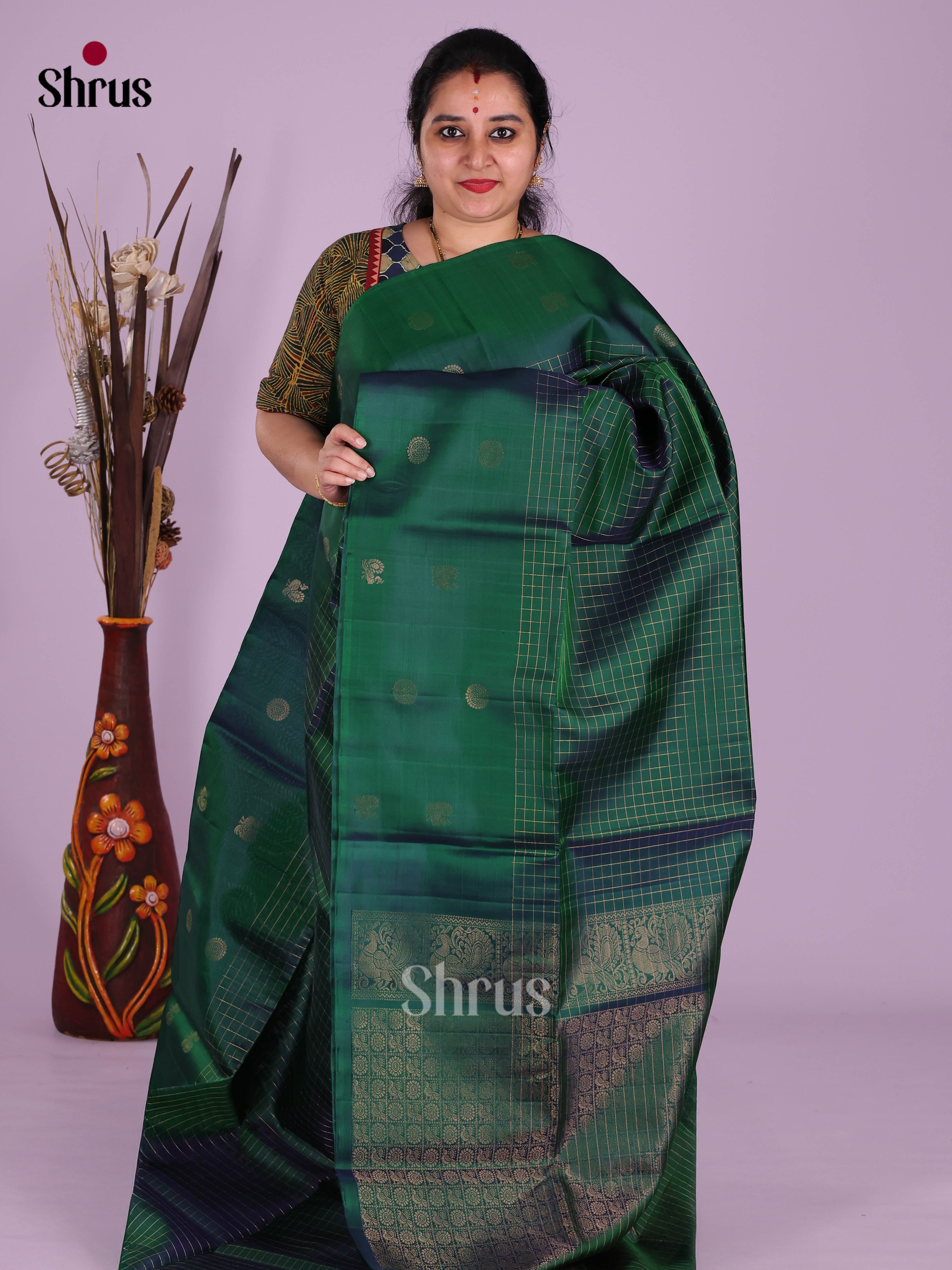 DKS10121 - Soft Silk (HR) Saree - Shop on Shrus.com