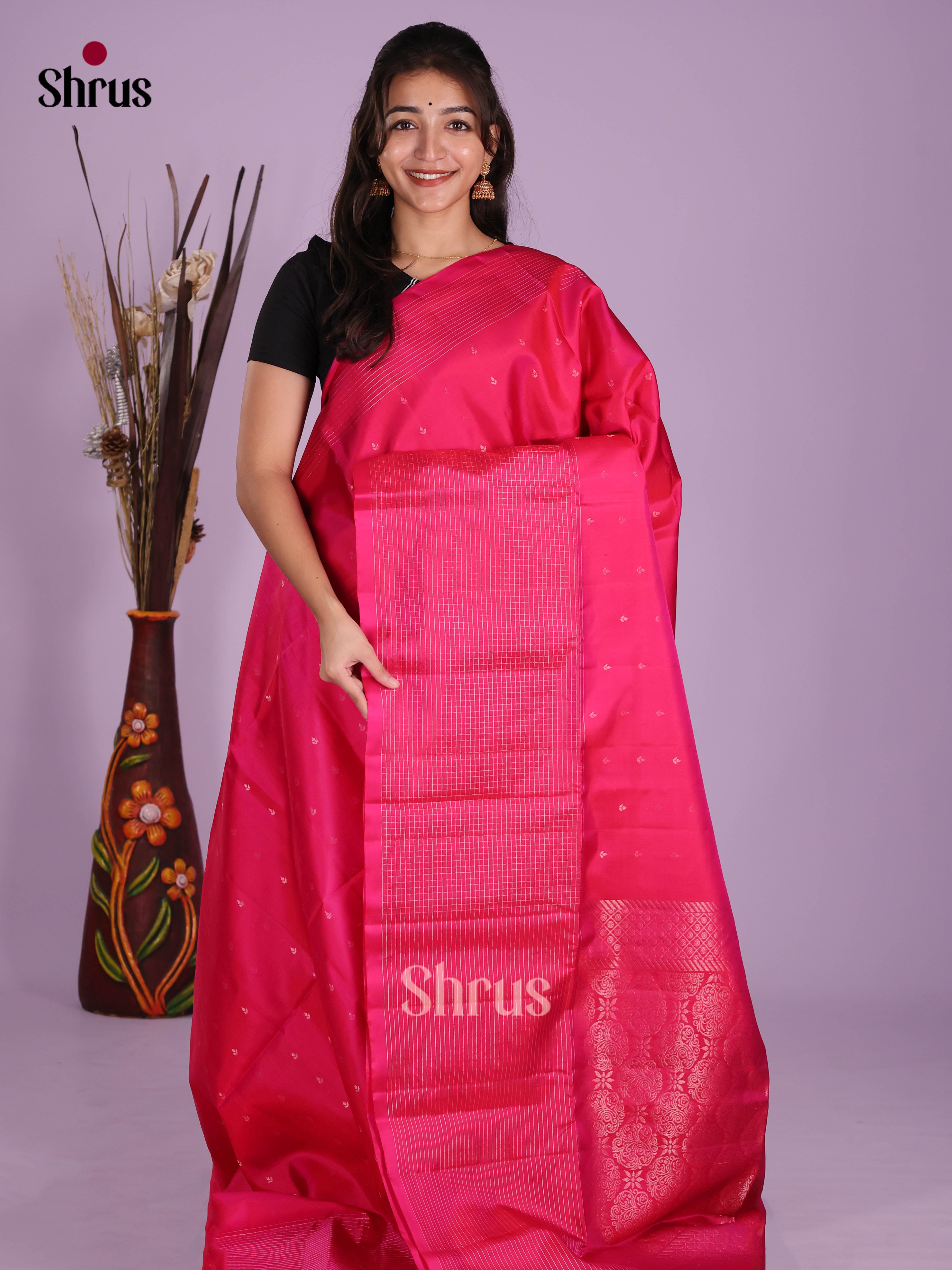 DKS10124 - Soft Silk (HR) Saree