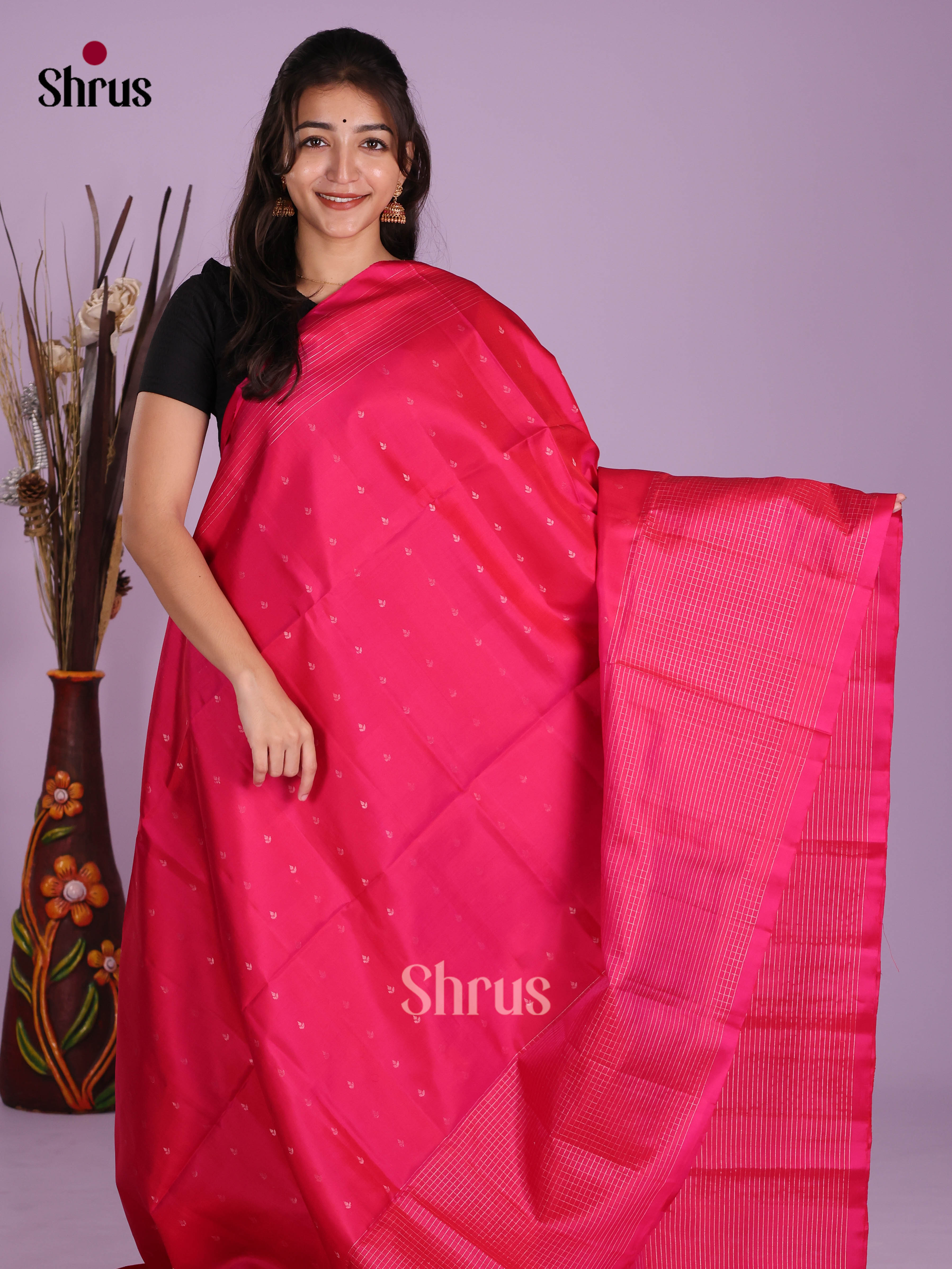 DKS10124 - Soft Silk (HR) Saree