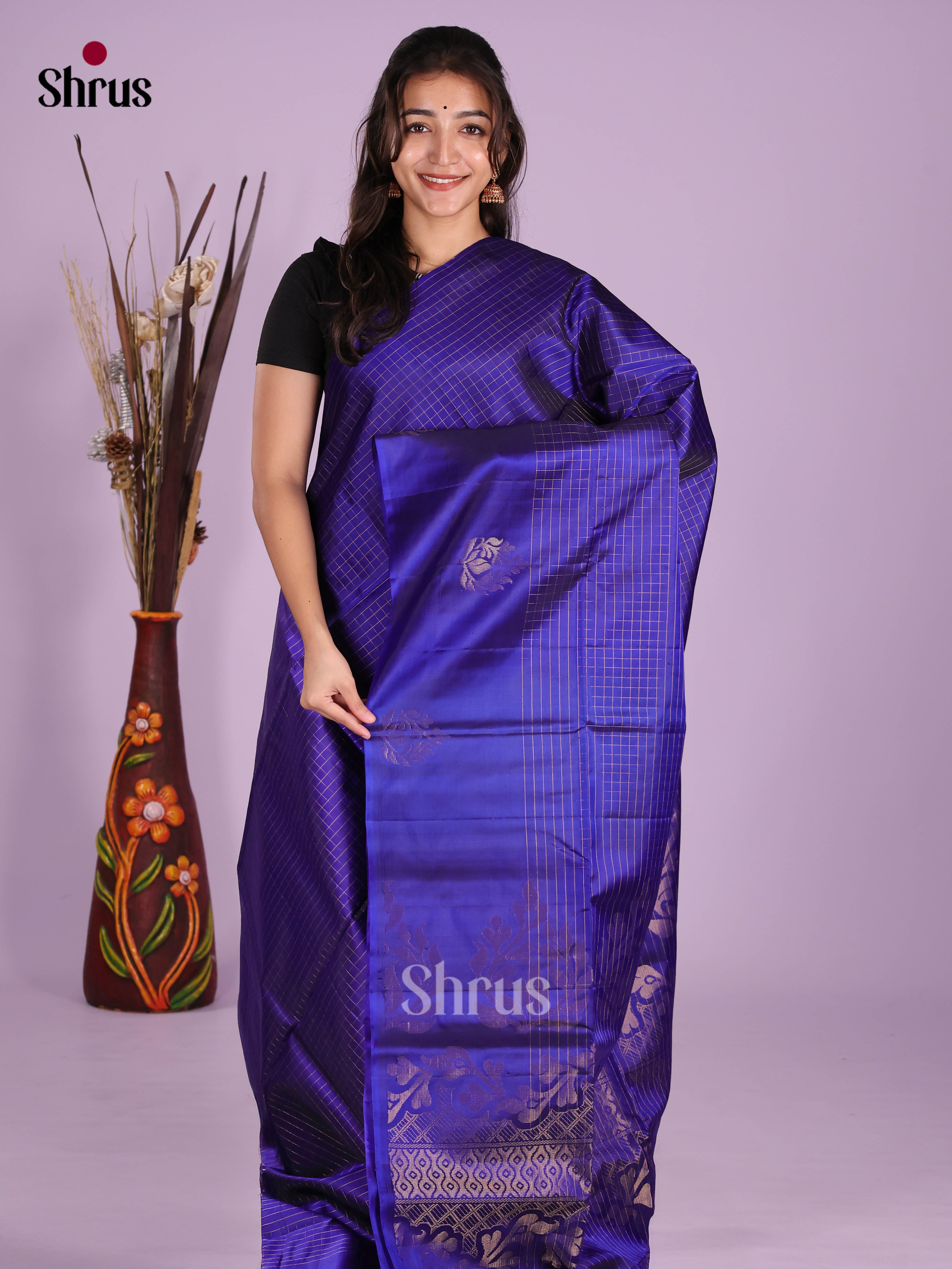 DKS10128 - Soft Silk (HR) Saree - Shop on Shrus.com