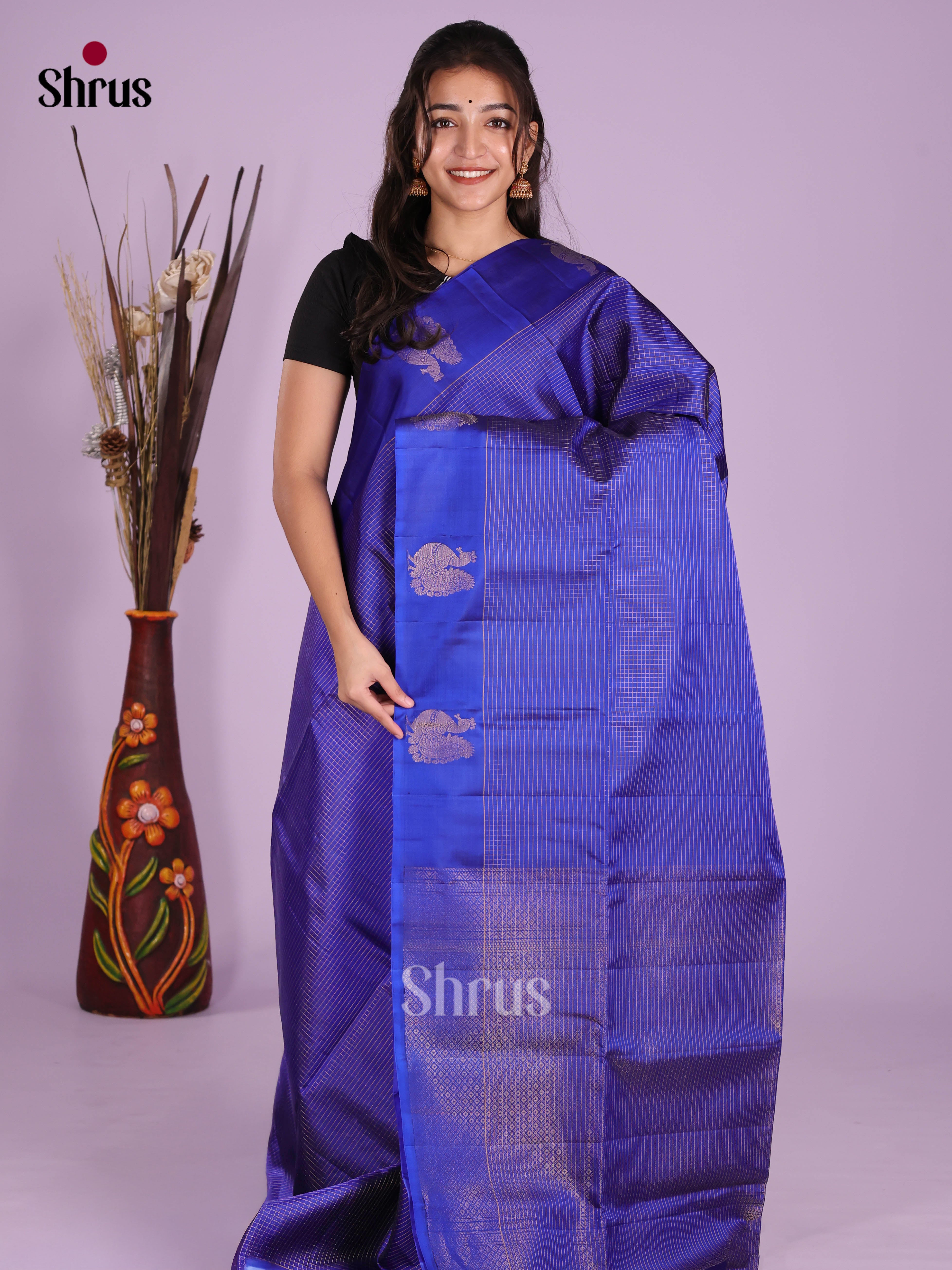 DKS10130 - Soft Silk (HR) Saree - Shop on Shrus.com